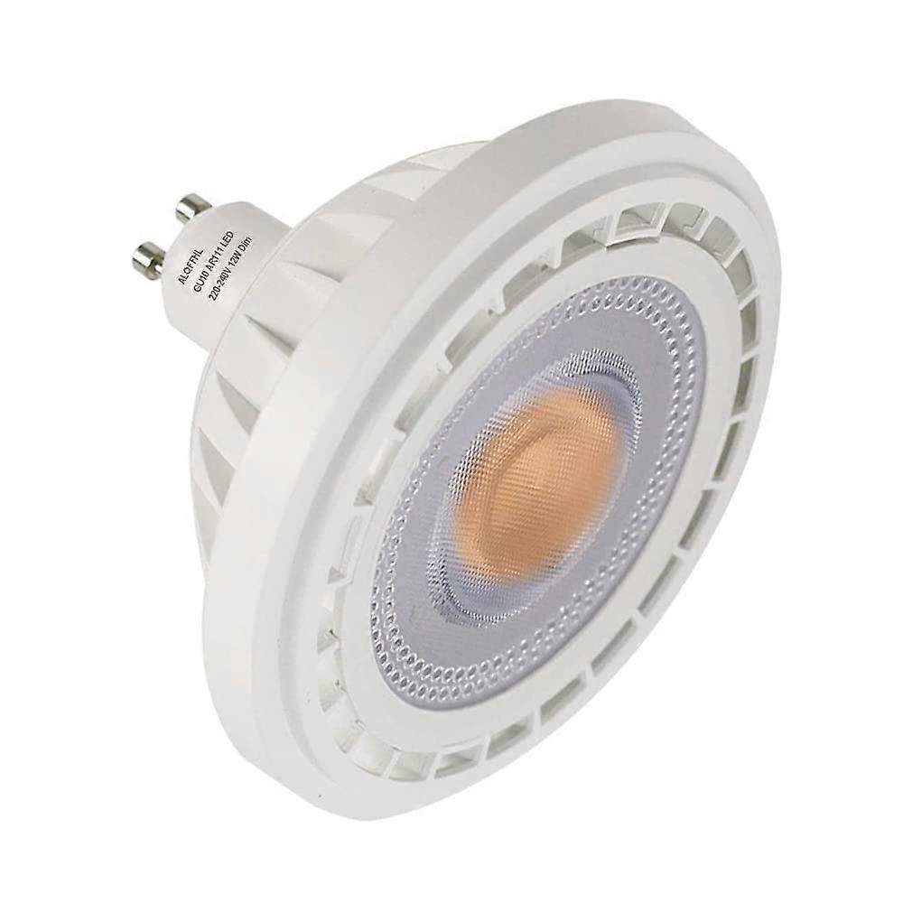 GU10 Based AR111 LED Bulb Dimmable 12W 1200LM COB Flood ES111 GU10 Reflector Pack 1 Warm White 3000K