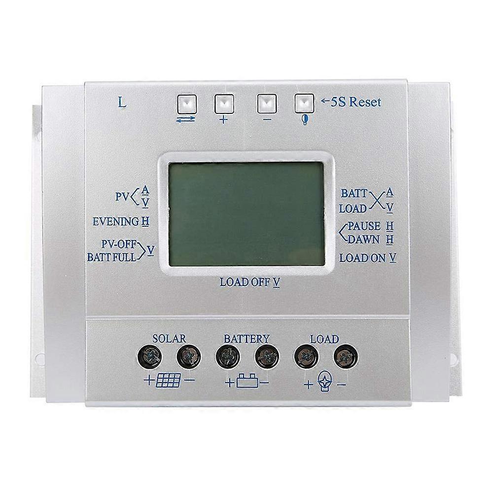 L60 12V/24V 60A Solar Controller Power Voltage Current LCD Display Solar Charge Controller
