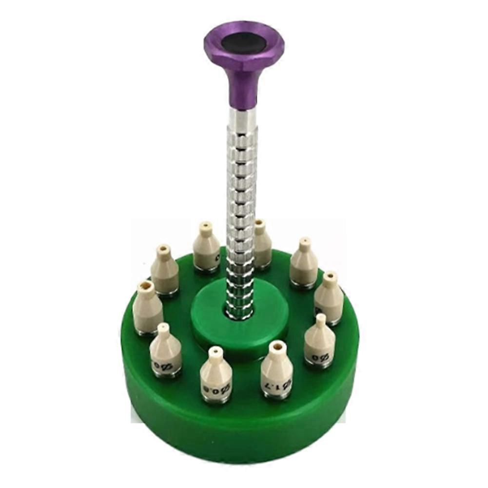 1 Set for High Precision Watch Hands Fitting Tool 10 Sizes Setting for Press Presser Setter Watch Repair Install Tools,B
