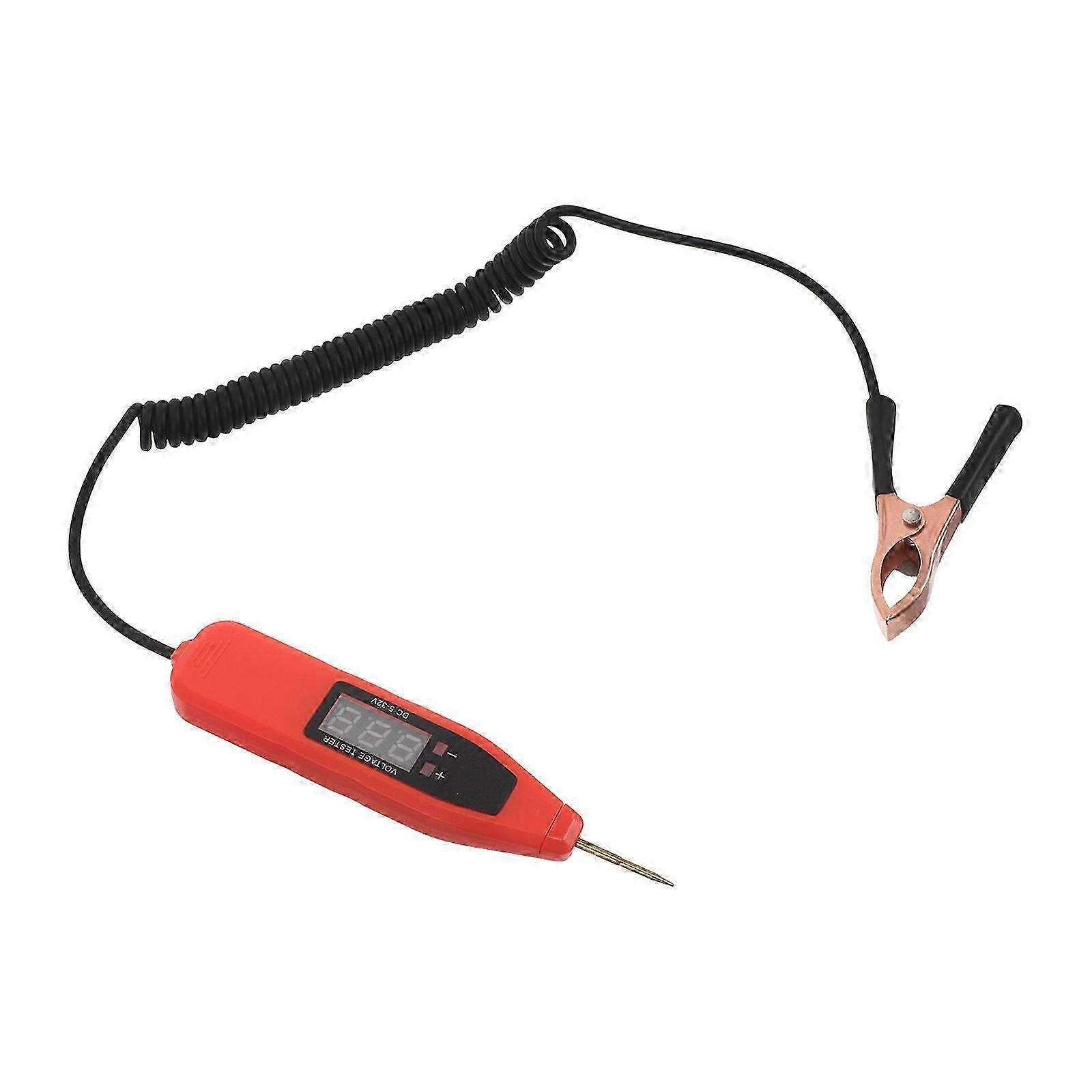 Circuit Tester High Precision Automotive Voltage Circuit Pen Sleek And Ergonomic Design For Vehicle Maintenance 1Pack