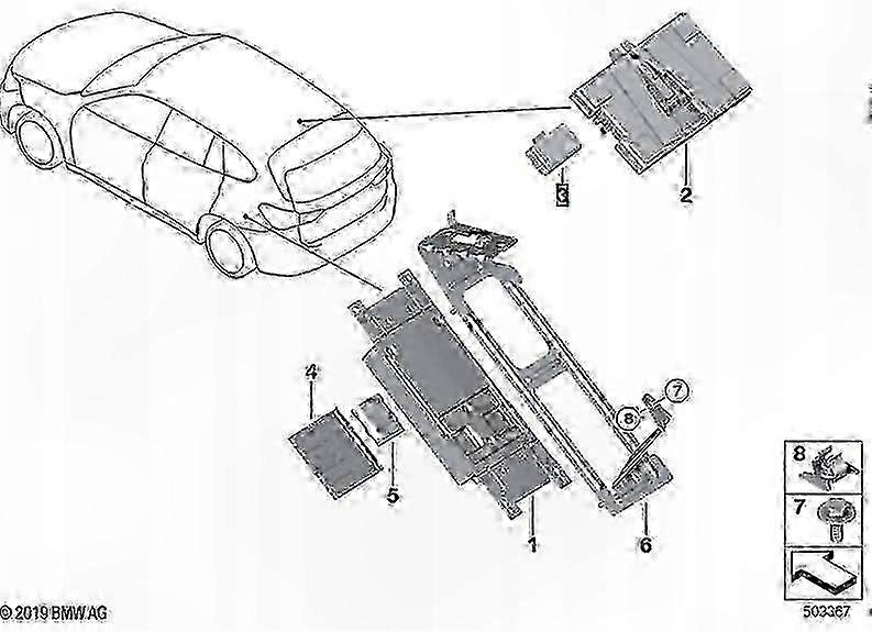 Telematics Battery for OE 84102447710