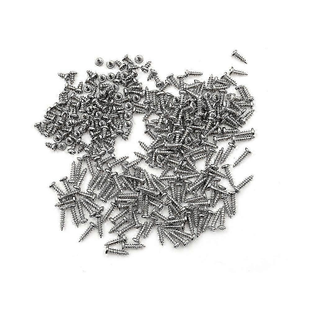 100 Pcs Material Precision M2 Screw Thread Diameter Round Head Cross Screws Self Tapping Screw
