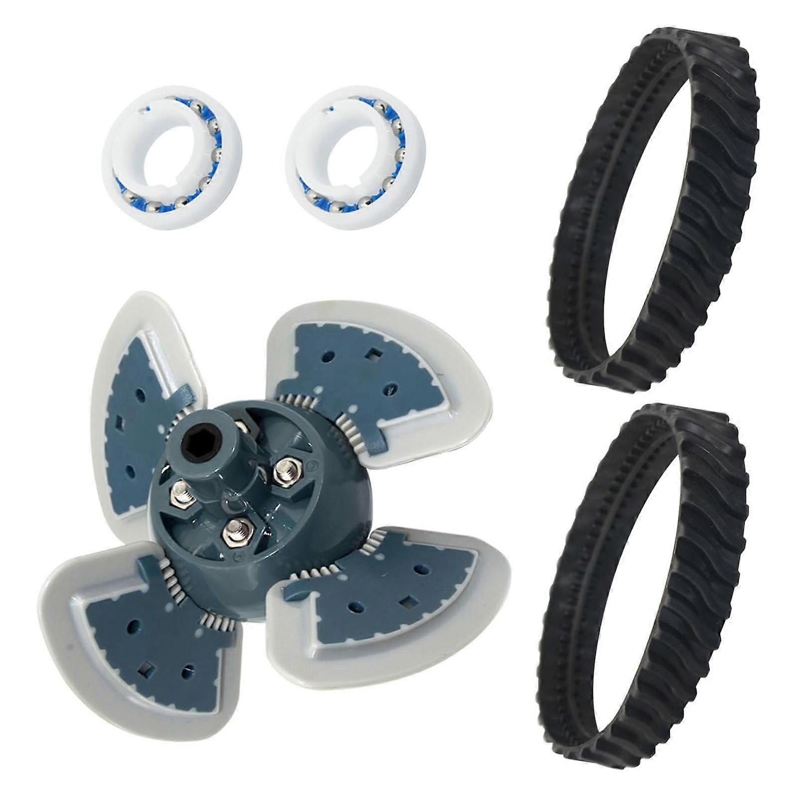 Replacement Engine Assembly with Bearing Belt Plastic Texture Perfect for MX6 MX8 Pool Suction Cleaners Includes Bearing Multicolor