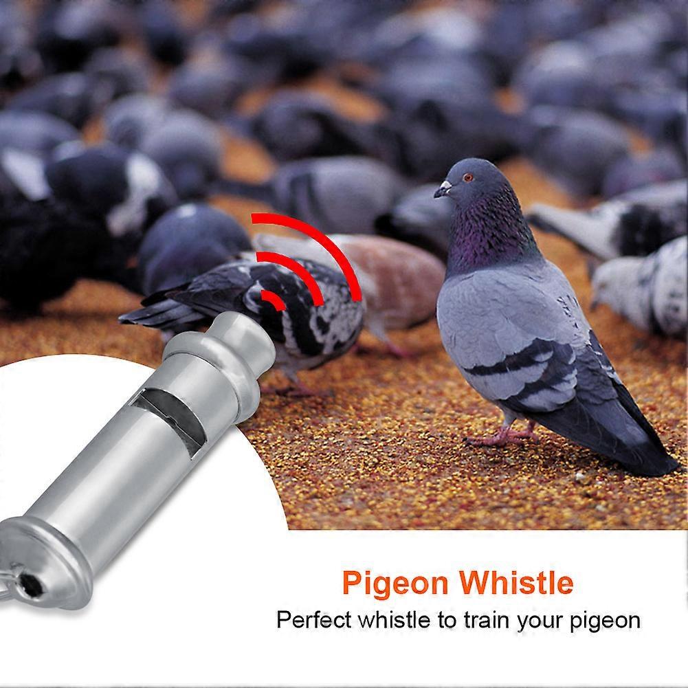 Stainless Steel Ultrasonic Pigeon Whistle Behavior Training Tool