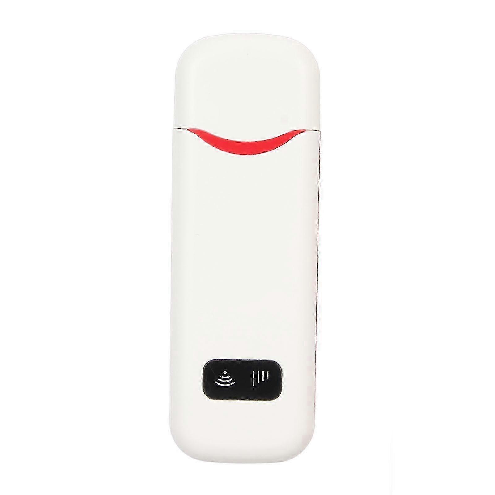 2025 4G Mobile WiFi SIM Card Slot 300Mbps Unlocking Pocket Hotspot Device Wireless Network Router White