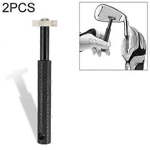 2 Pcs Golf Grooving Head Sharpening Strong Wedge Alloy Tool