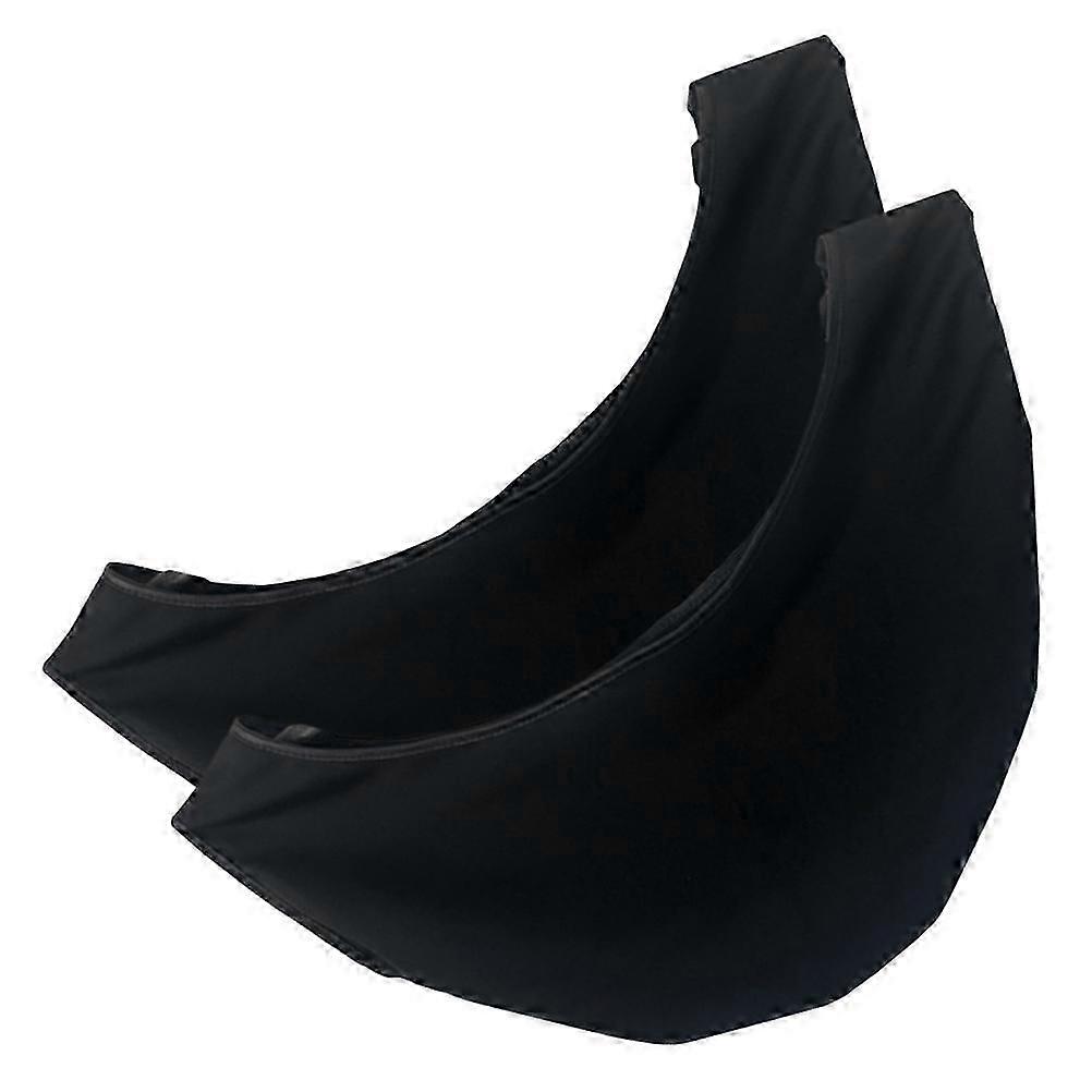 Siyah Bowling Topu Temizleme Havlusu 2 Adet Mikrofiber Cilalama Havlusu