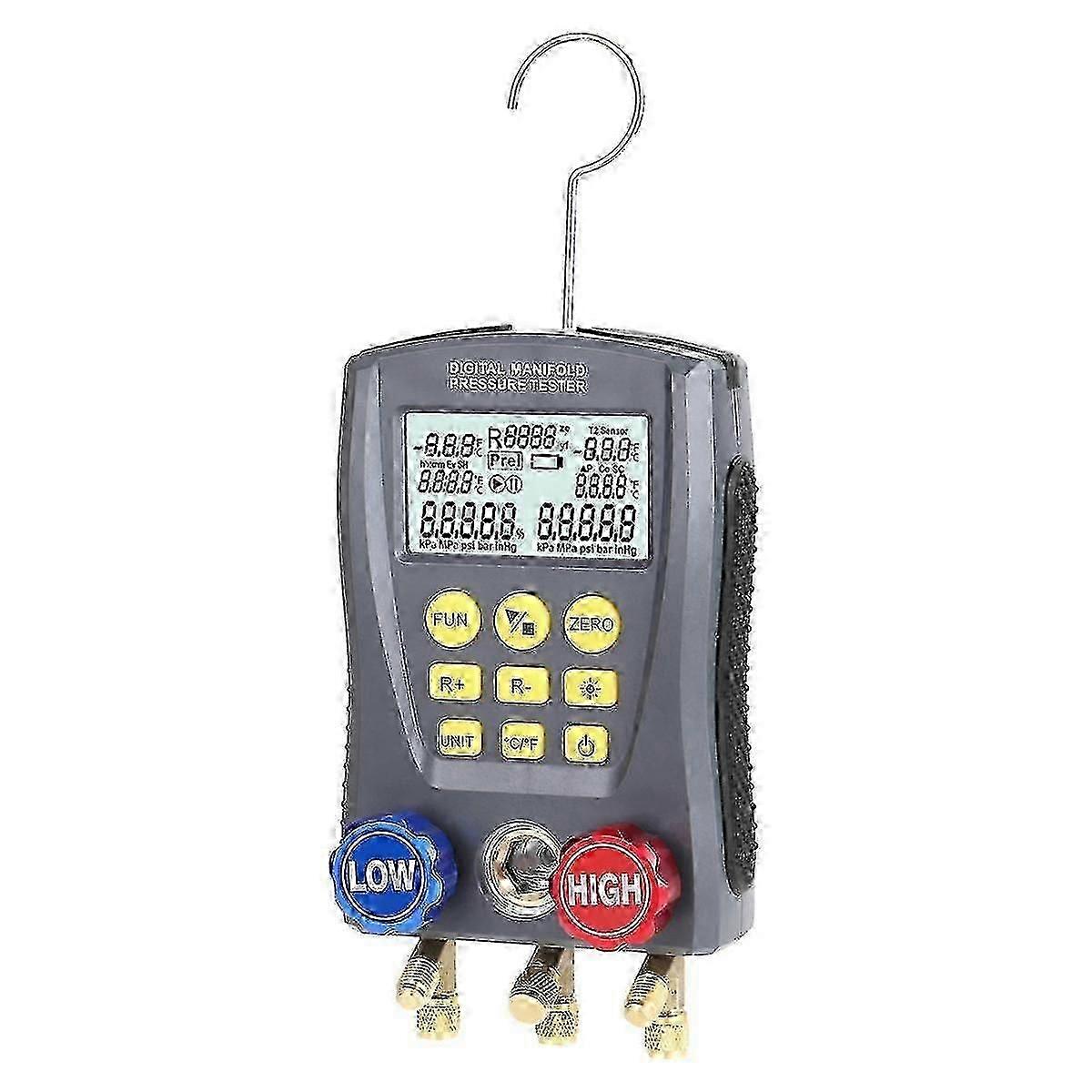 Ψηφιακός ελεγκτής θερμοκρασίας Hvac μετρητών μετρητών πίεσης ψηφιακός κενός ελεγκτής μετρητών πίεσης Hvac