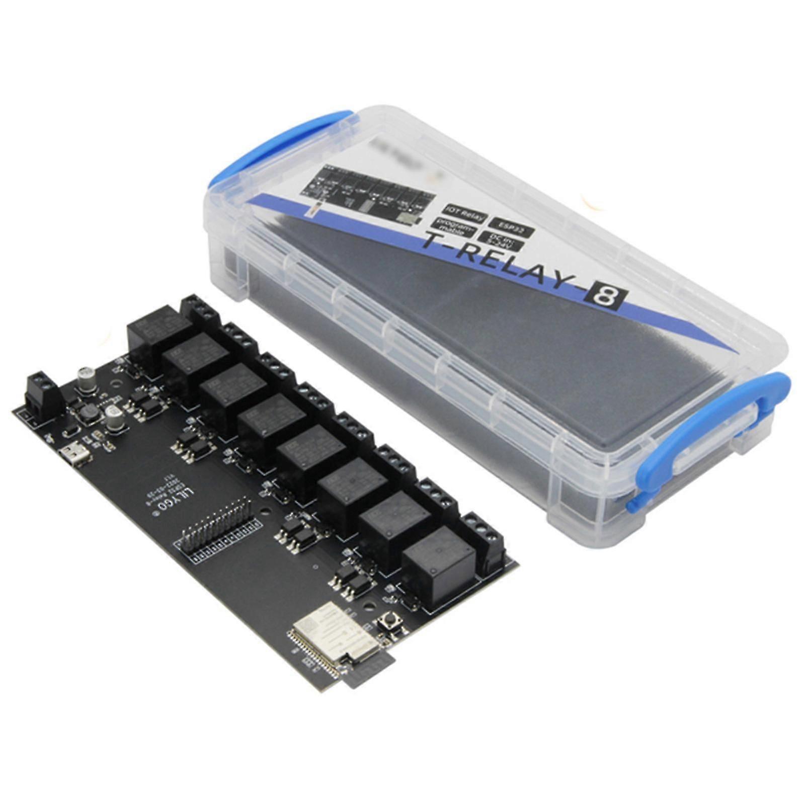 Lilygottgo8 Channel Relay 4mb Flash Iot Relay Suport Wifi Bt-com (relay Set)