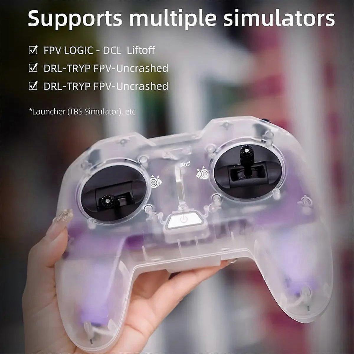 For C1 Remote Controller 8CH 500mW ELRS 2.4G TX Module BT4.2 for RC Airplane FPV Drone Beginner Pilo