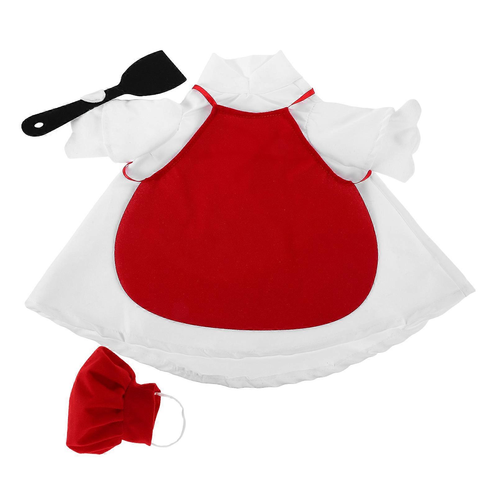 Goose Clothes Chef Costume for 1Set Easter Porch Holiday Use