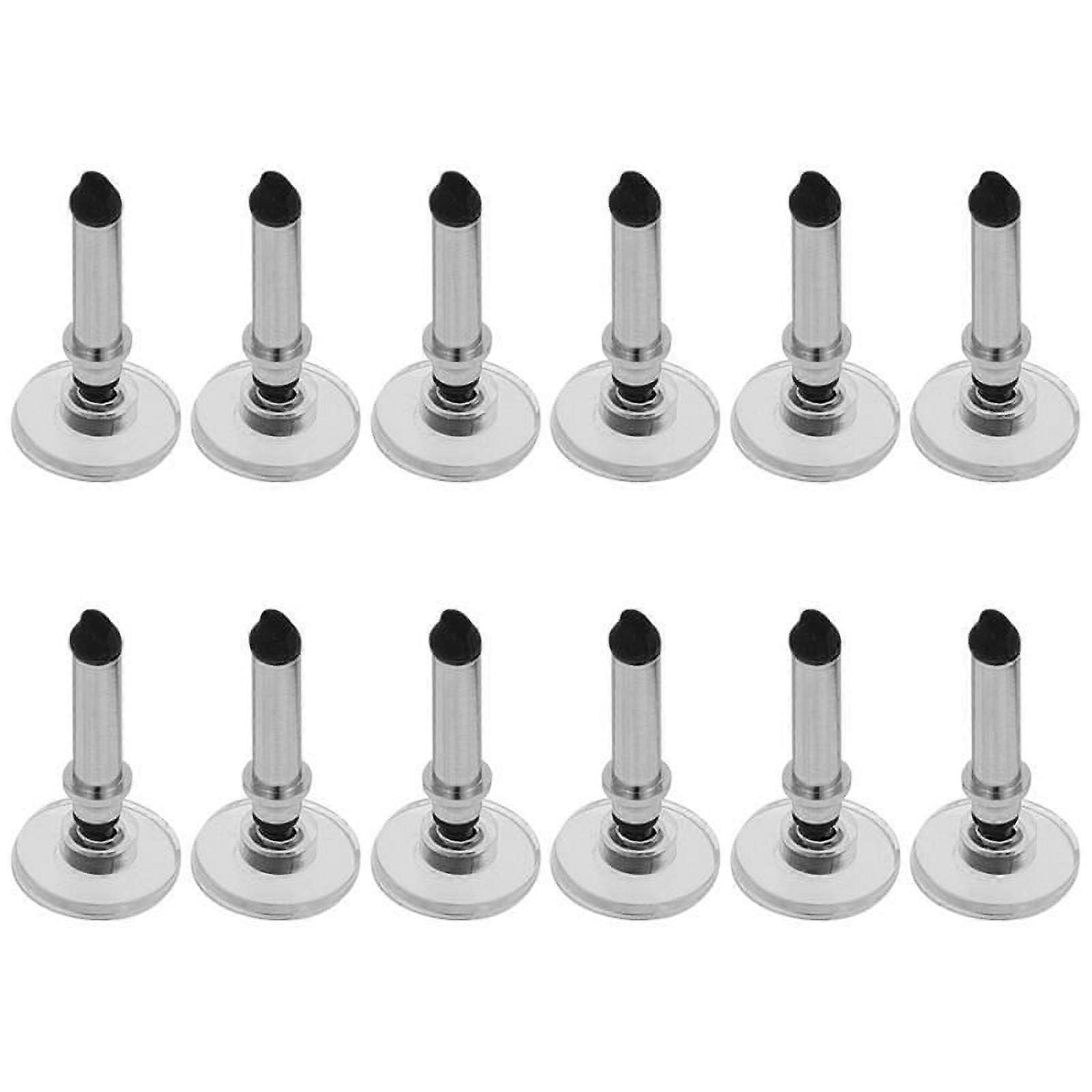 ckepdyeh 12Pcs Universal Tip Capacitive Stylus Touch Screen Pen Nibs Silicone Replacement Pencil Tip for Tablet Mobile Phone