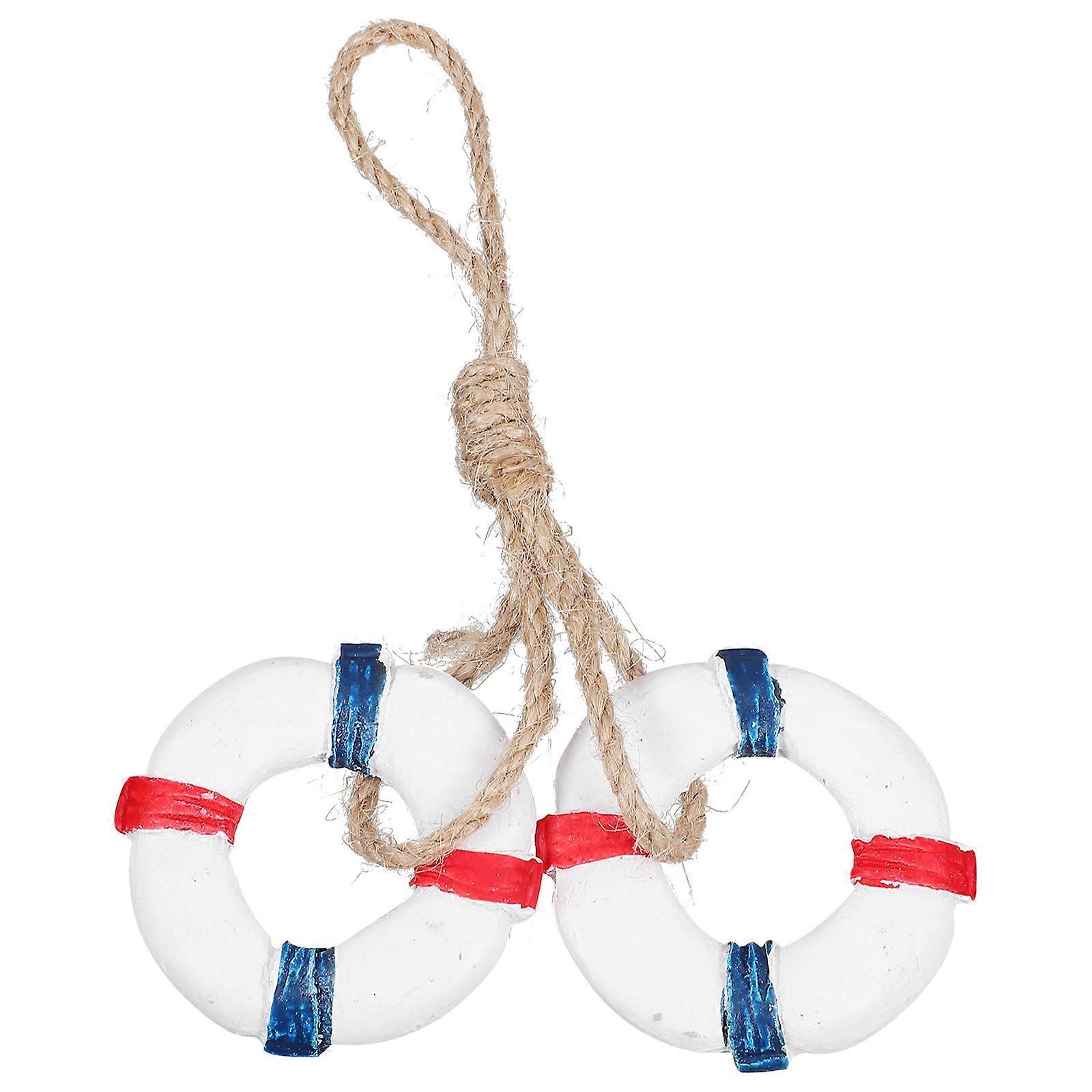 Multi Colored Nautical Wall Hanging Ocean Theme Decor Ideal For Beach Theme Rooms 1Set