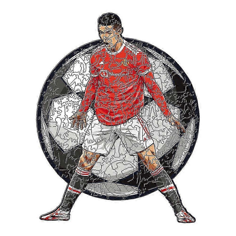 200 bitars barn trä pussel Cristiano Ronaldo A5