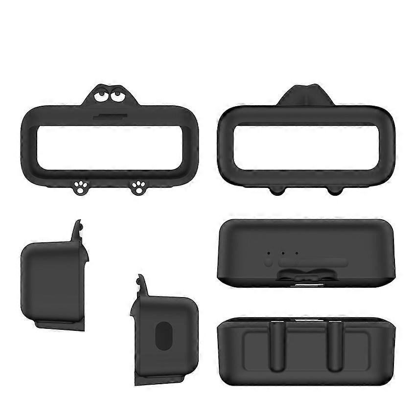 Bluetooth Speaker Silicone Protective Case for Bose Sound Link Plus - Shockproof Solid Color Soft Case Black (K25)