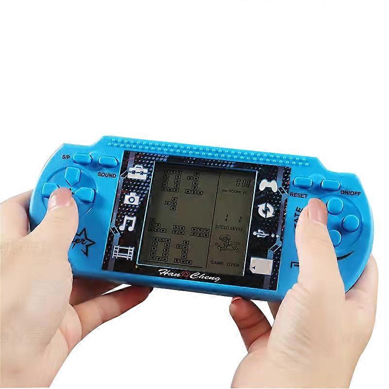 Handheld Game Console with 23 Classic Games and Large LED Screen Retro Tetris Player
