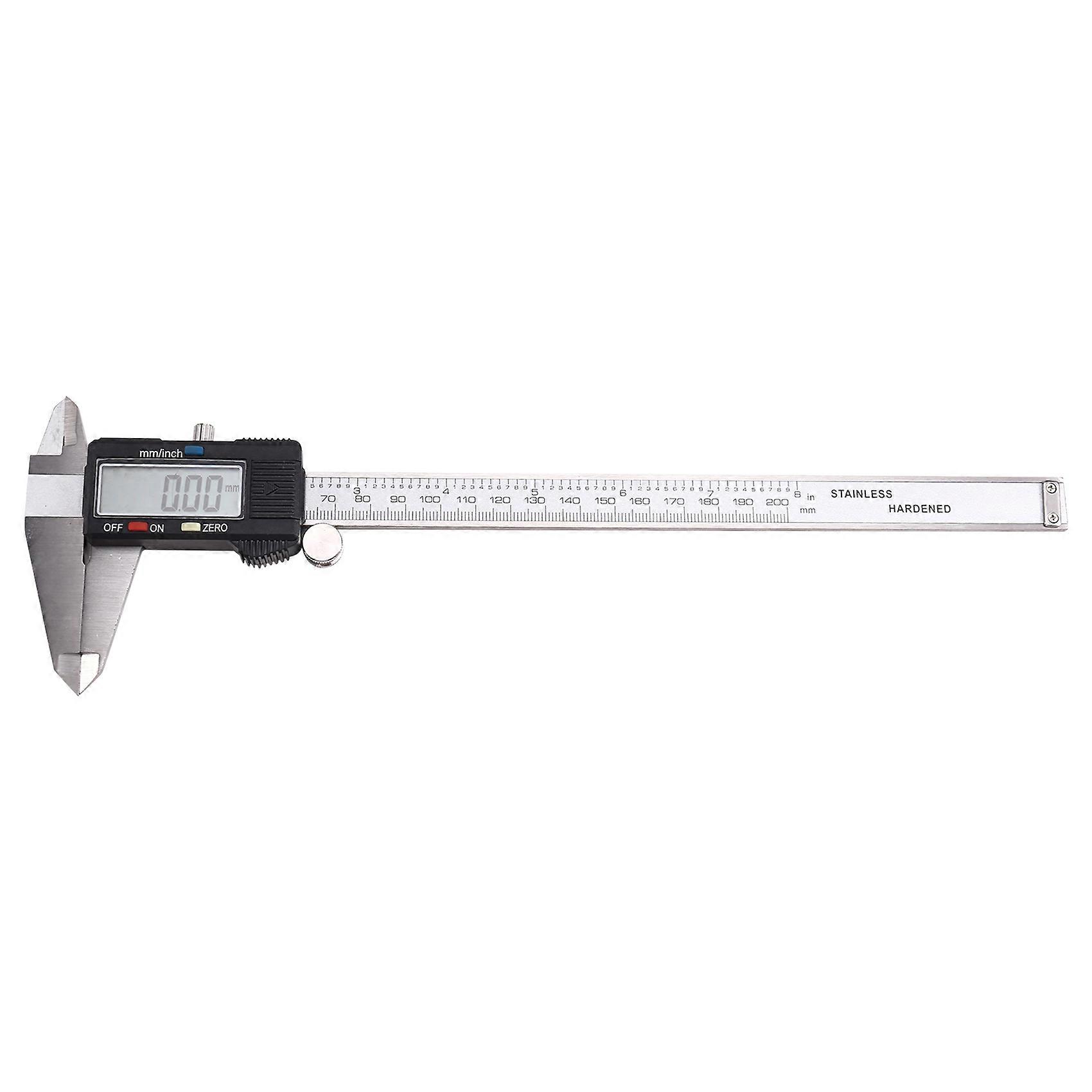 200mm Electronic Digital Caliper Dial Vernier Caliper Gauge Micrometer Measuring Tool Digital Ruler