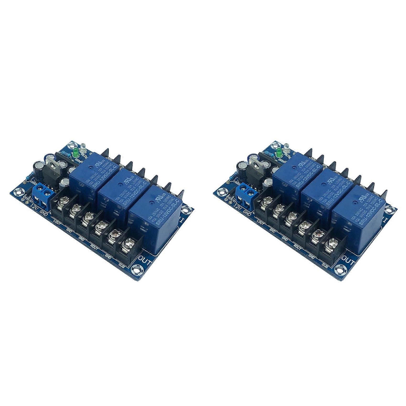 2X Speaker Protection Board for Three-Channel Power Amplifier Board, Support Subwoofer BTL