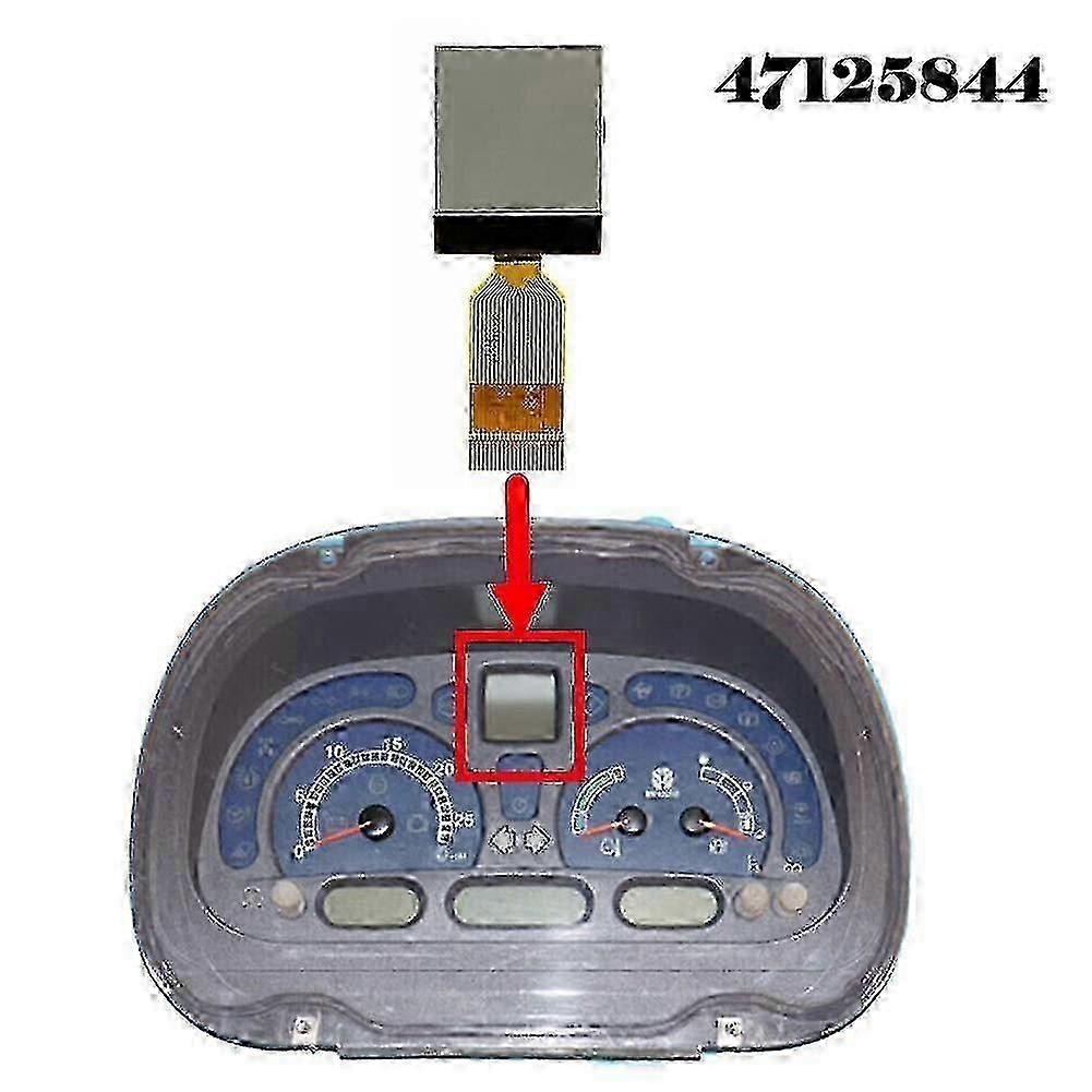 Newest Instrument Cluster Central Display Replacement Car Lcd Screen Monitor Fits For New Holland Tractor Ttstla 04-08