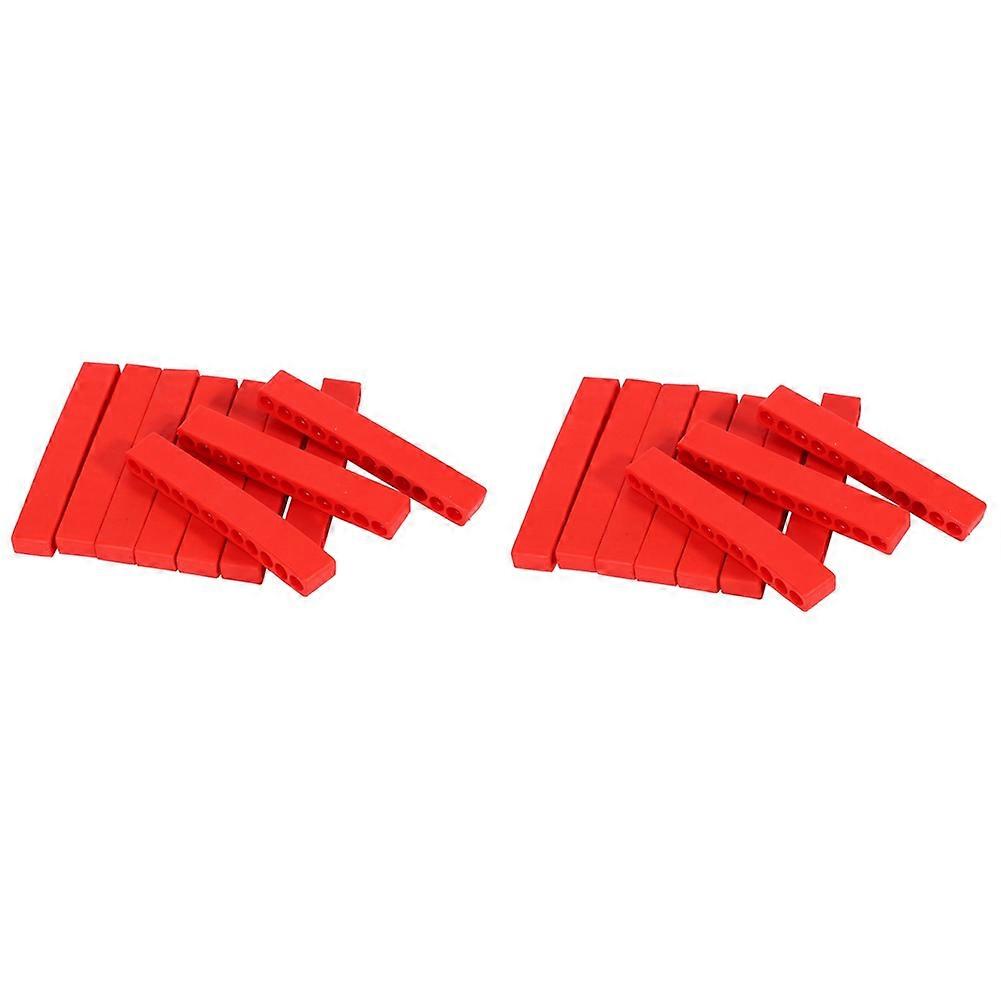 20Pcs 12-Hole Screwdriver Bit Holder Base Storage Case Hex Bit Organizer