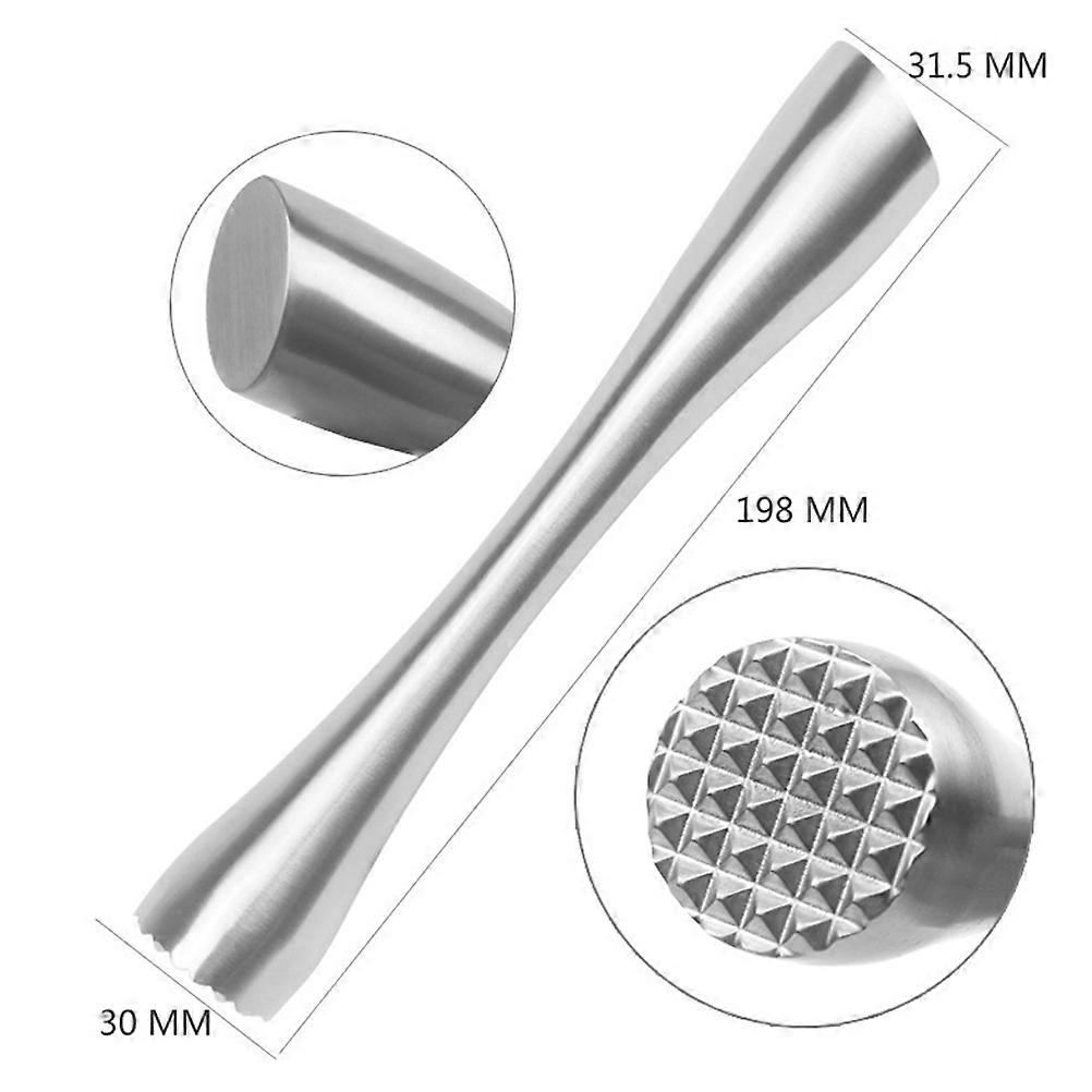 Combined Stainless Steel Broken Bartending Tool 1PC Silver Multi Function for Cocktail