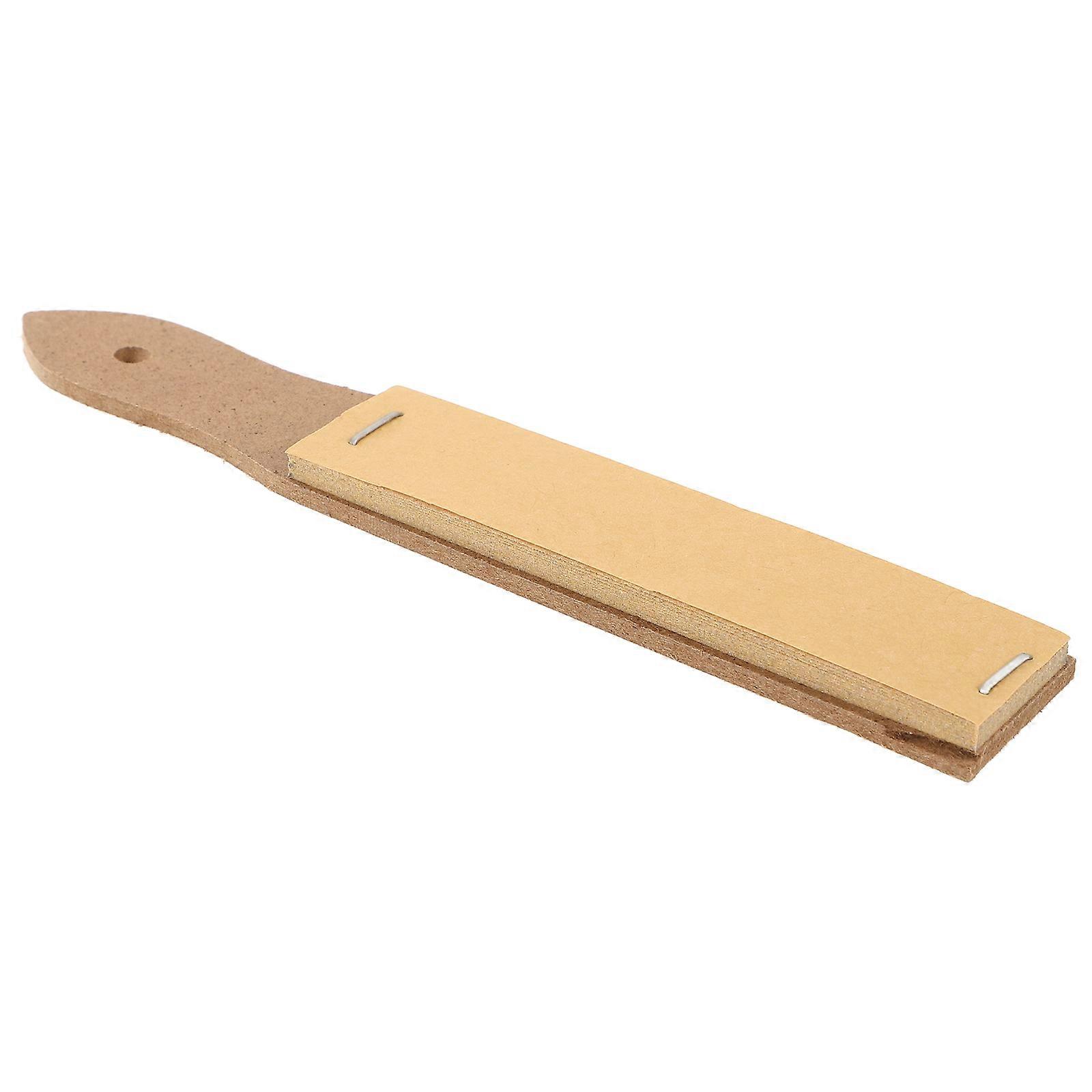 Durable Sandpaper Pencil Sharpener for Drawing Use with Khaki Abrasive Paper and Ergonomic Handle 4pcs