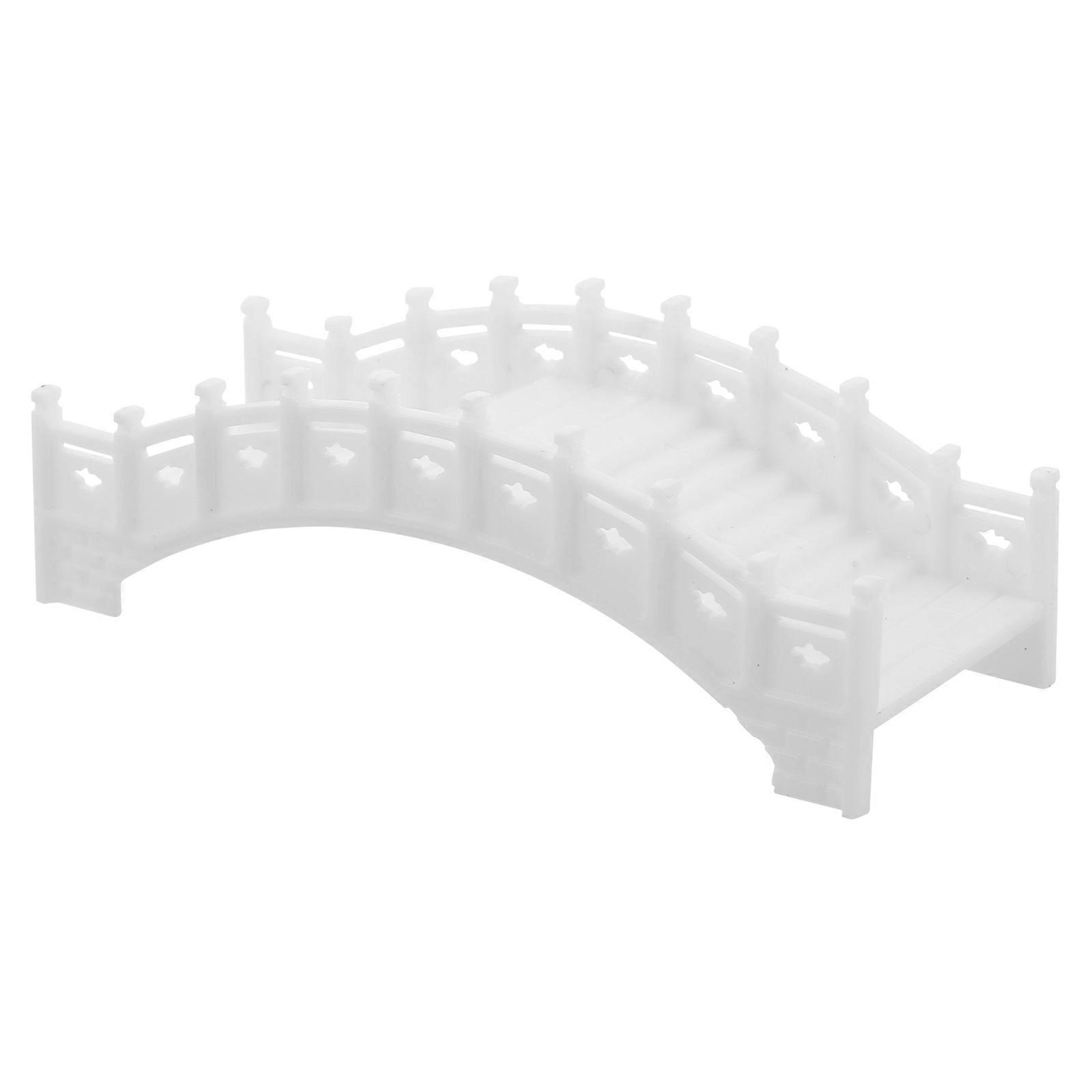 Simulation Bridge Miniature Arch Bridge Model for Decor Garden Ornament