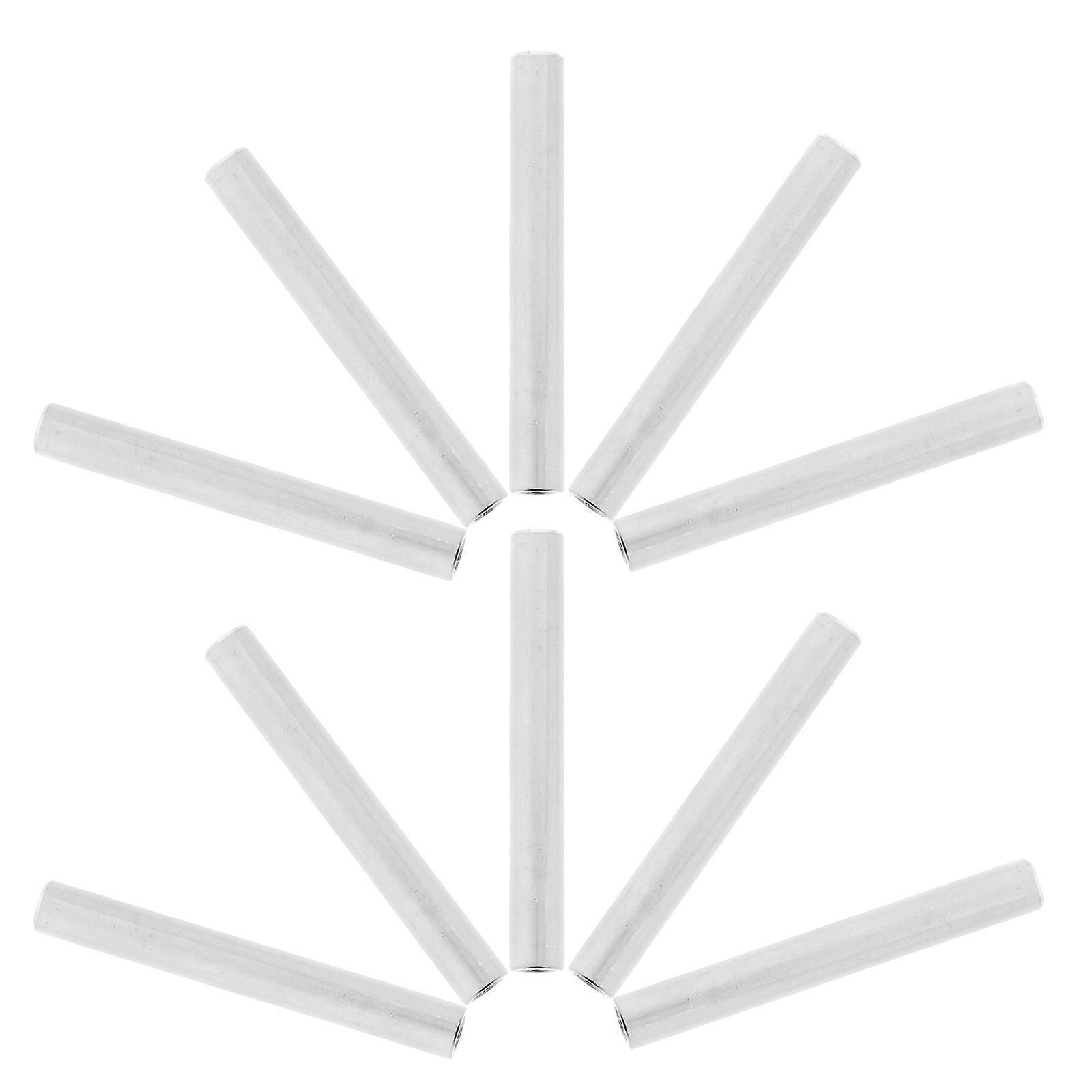 Electrolyzer Aluminum Rods for Water Quality Testing 10Pcs Silver Durable Rods