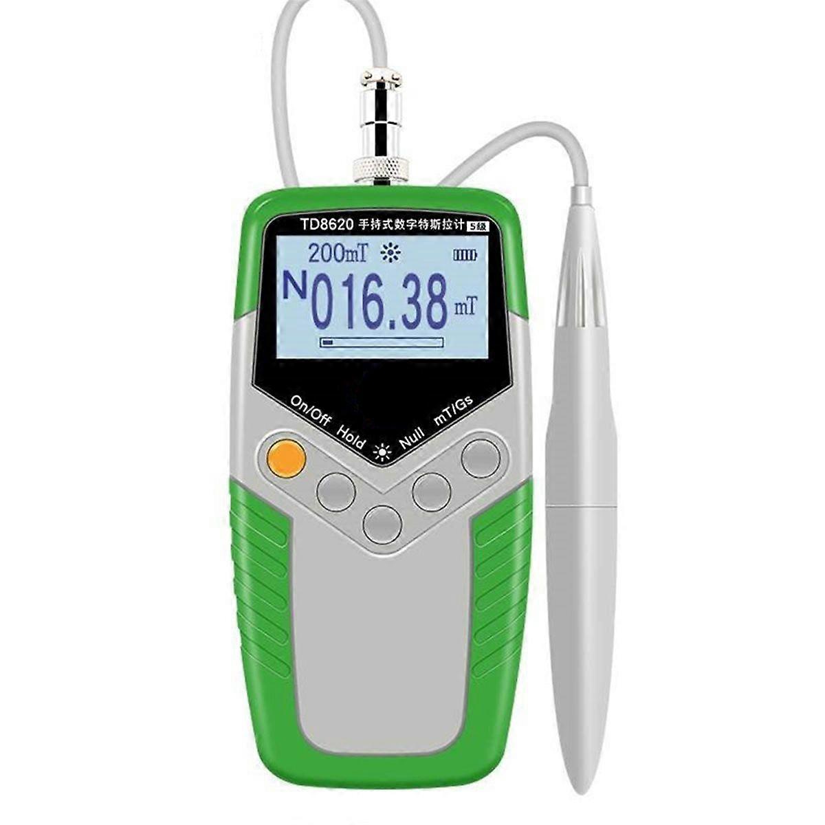 TD8620 Handheld Digital Gauss Meter 1% Accuracy