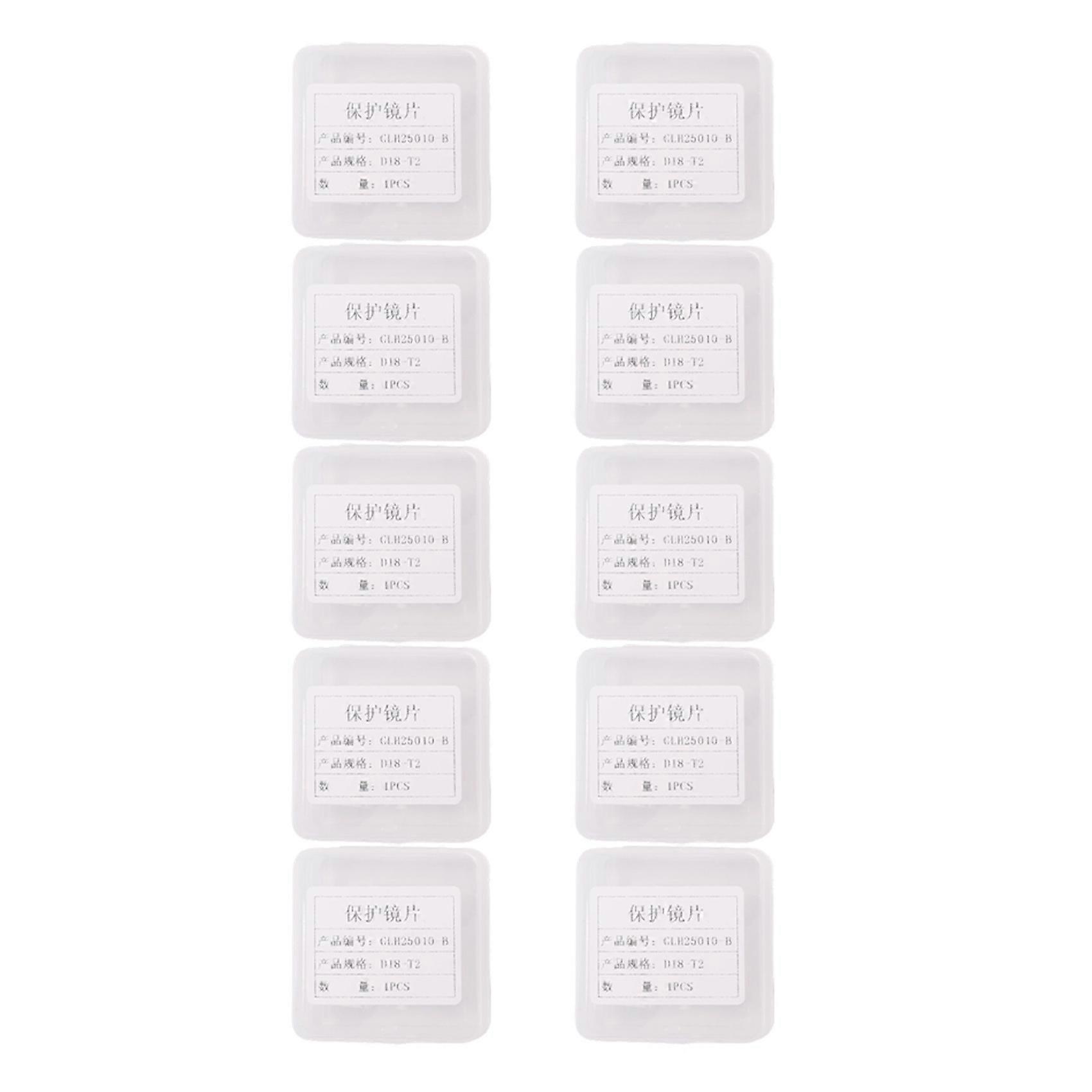 10PCS Laser Welding Protective Lens 18x2