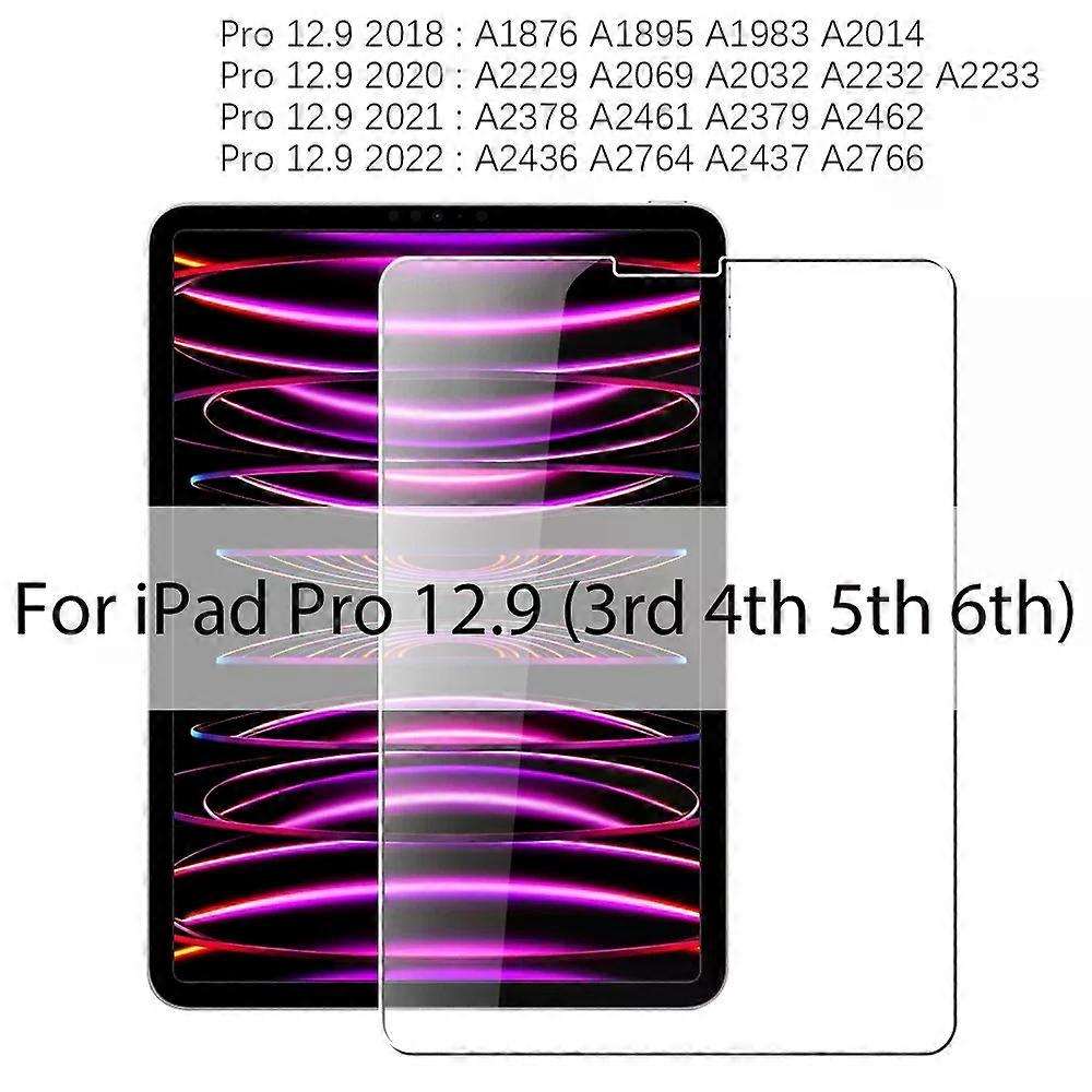 Protecteur d'��cran en verre tremp�� pour Ipad Pro 13 12.9 11 6e M4 M2 2024 Air 5 4 3 2 1 9 9e 10 10e g��n��ration Mini 6 10.9 10.2 9.7 Film