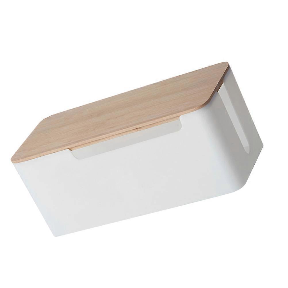 Socket Box Household Cable Organizer for Power Outlet Protector 2Pcs