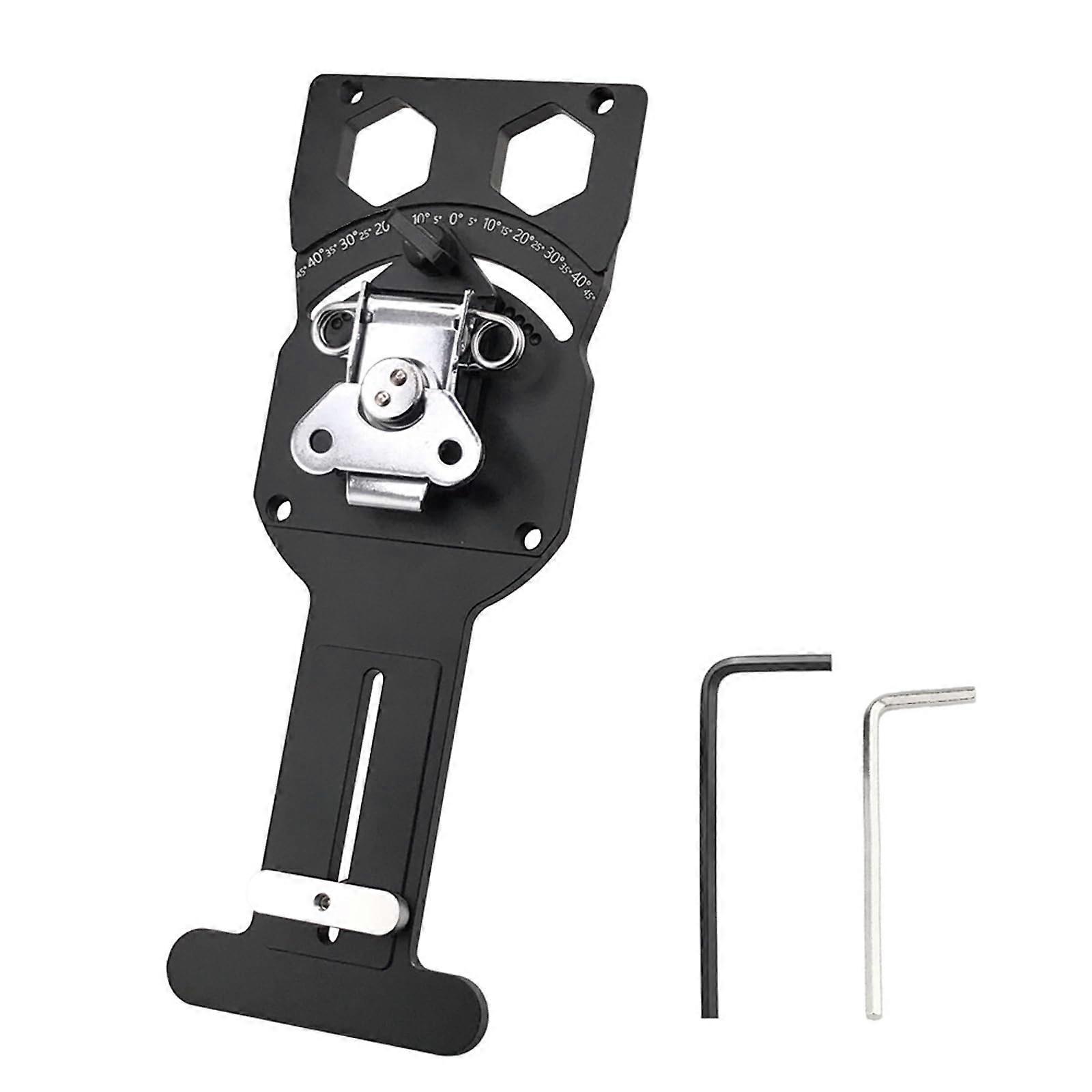 Adjustable Angle Track Saw Guide Rail Square for Precise Cuts with Stable Edge Support