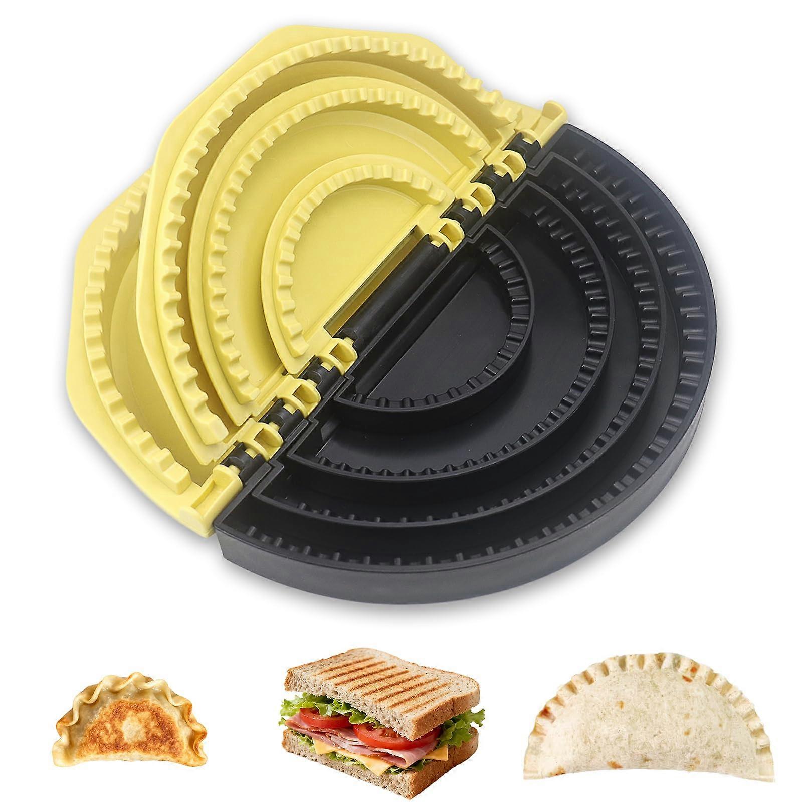 Adjustable 4in1 Tortilla Press and Dumpling Maker, 410in LeakProof, Dishwasher Safe