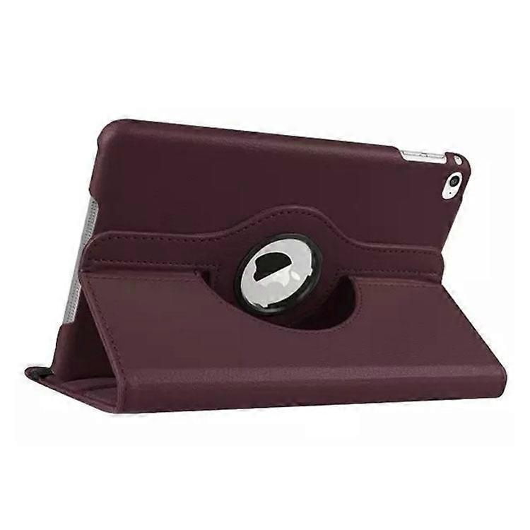 Stylish Case For Ipad Air4/air5 10.9" Brown Litchi Texture Rotating