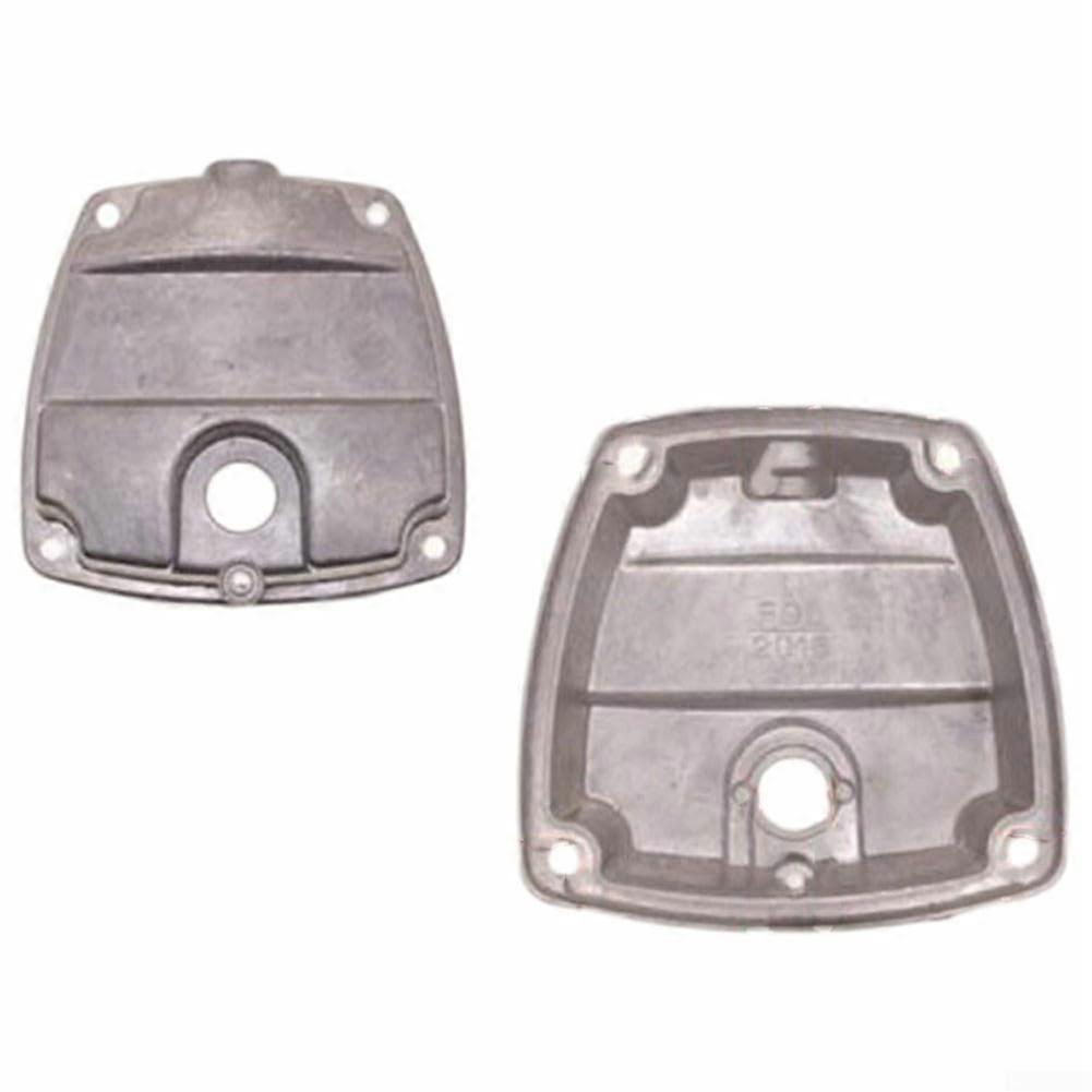 Heat Resistant Cast Iron Air Compressor Cylinder Head Replacement for  Pressure Use, Grey (3)