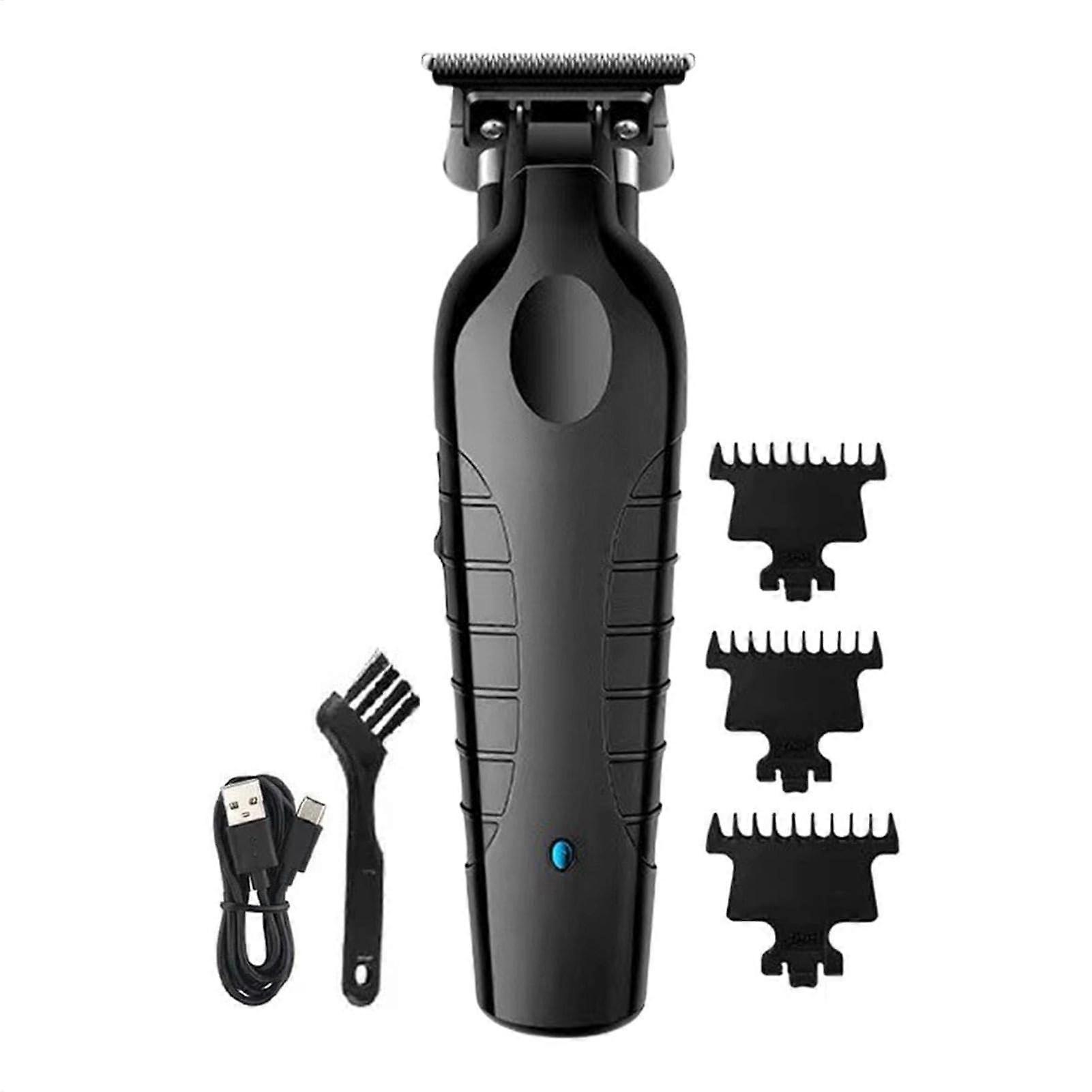 Electric Hair Trimmer with Precision Titanium Blade, Cordless USB Charging, Low Noise Grooming Kit
