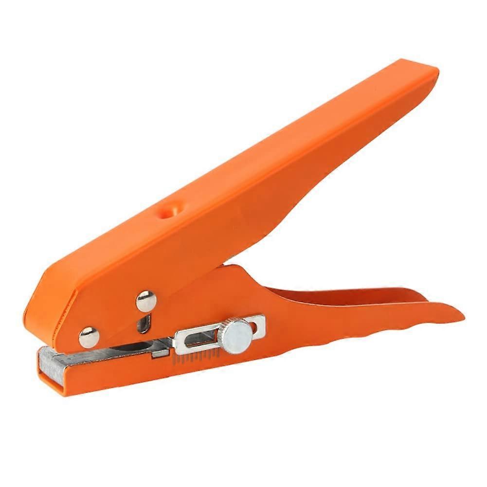 15mm Edge Banding Punch Tool with Ergonomic Grip for Precise Woodworking Hole Punching