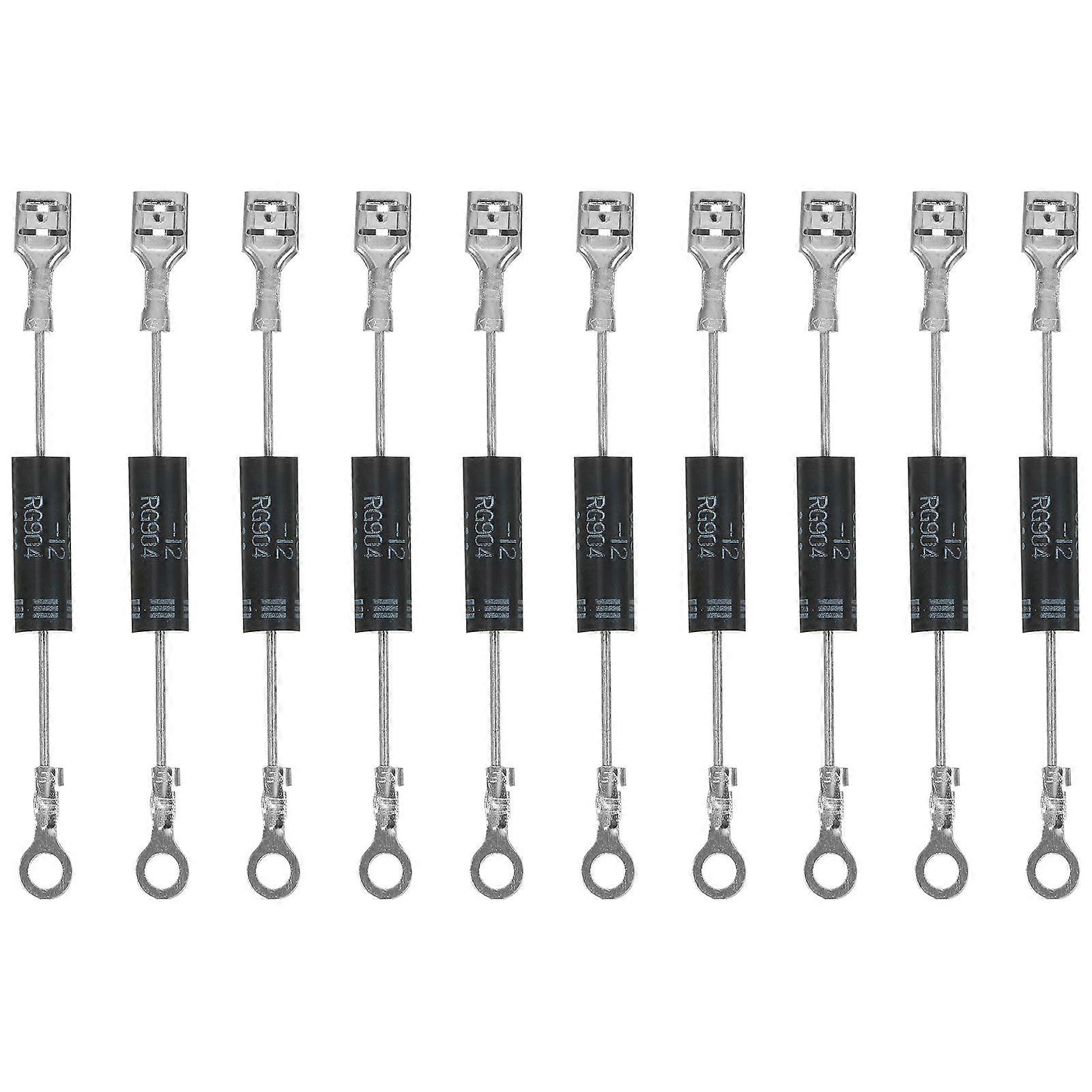 10pcs High Voltage Diode Microwave Oven Unidirectional Diode for Replacement