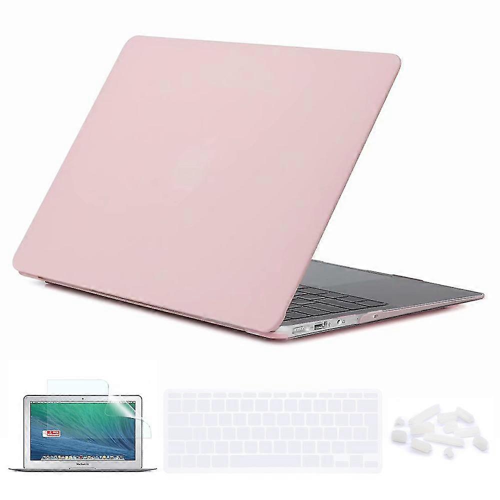 Capa De Teclado Rosa Quartzo Protetor De Tela Para Laptop Macbook Air 11 Polegadas A1370/a1465 25-26