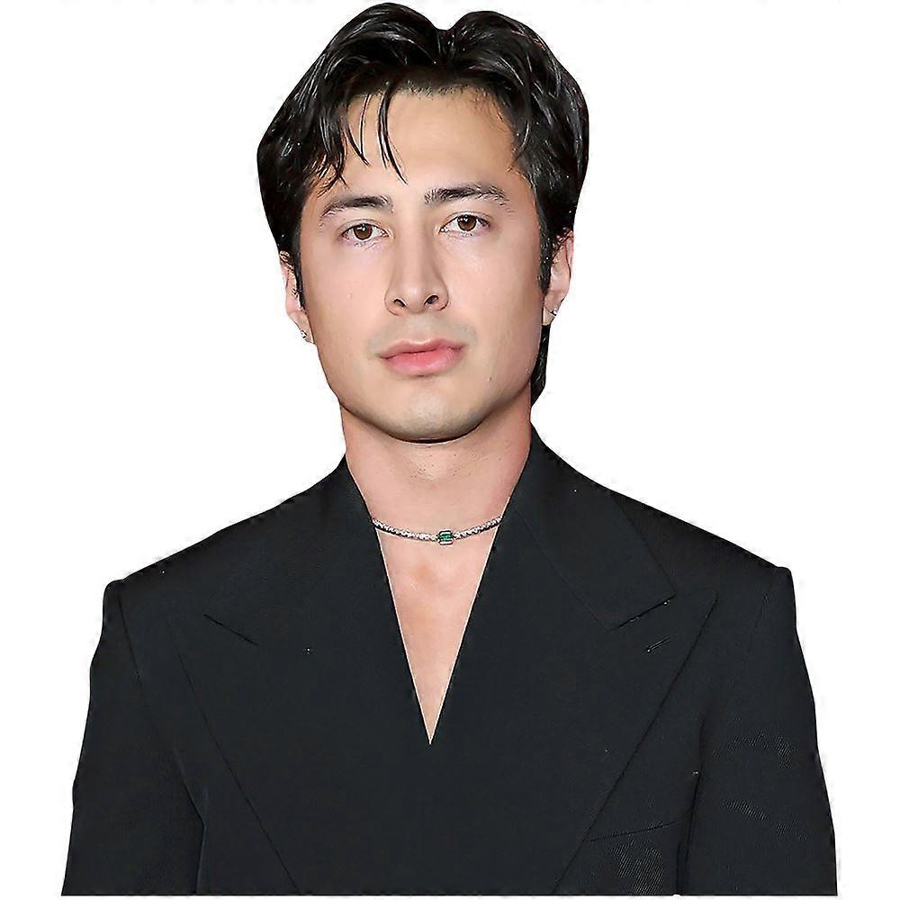 Hudson Williams (Black Suit) Half Body Buddy Cutout