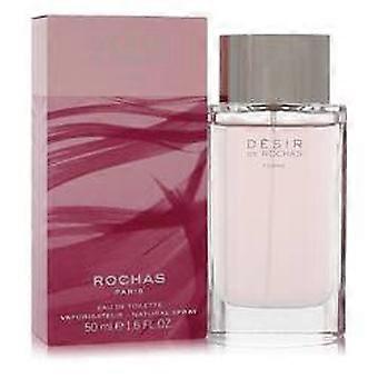  Desir De Rochas by Rochas - Eau De Toilette Spray 1.7 oz - Women 