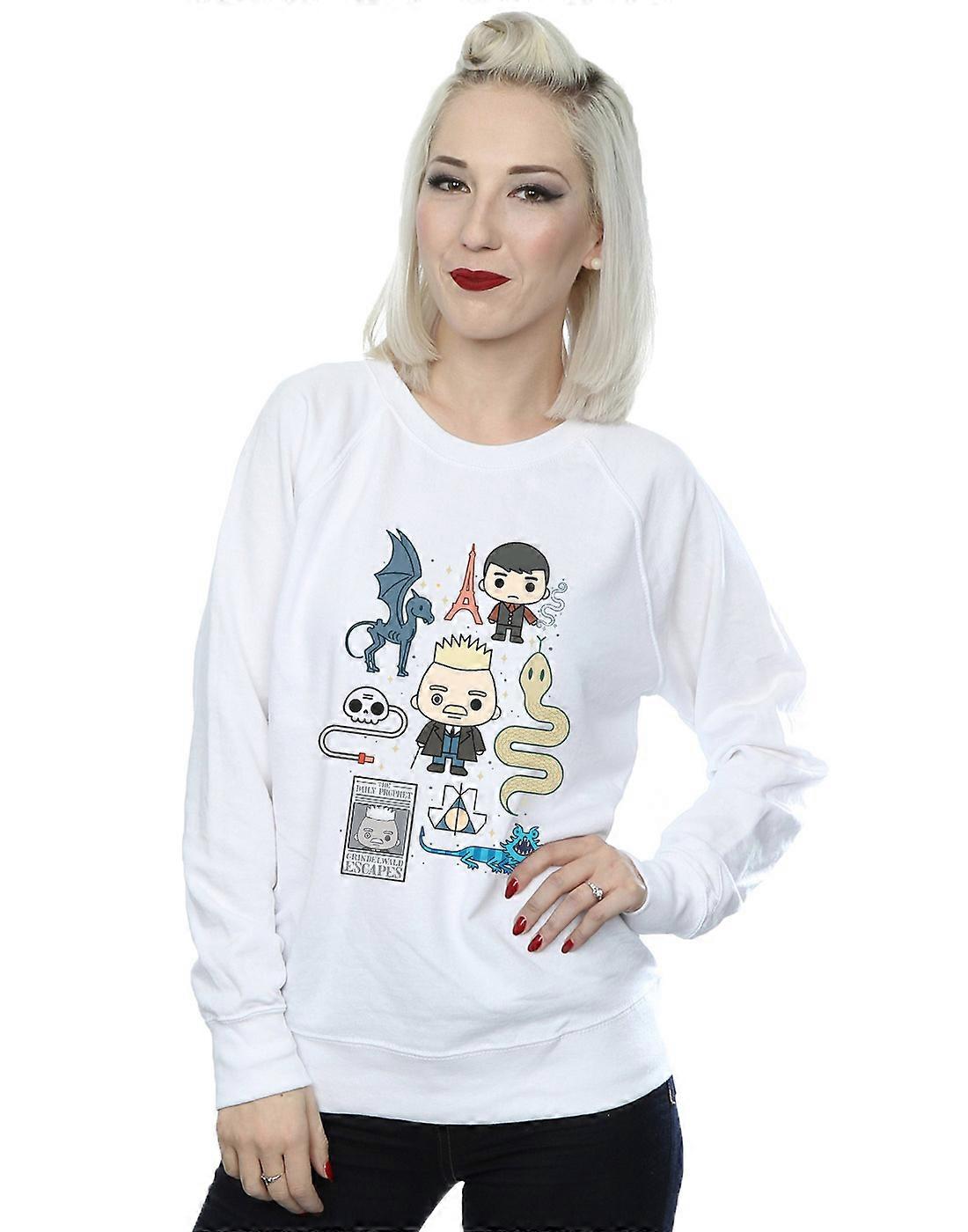 Fantastic Beasts Women's Chibi Grindelwald Sweatshirt