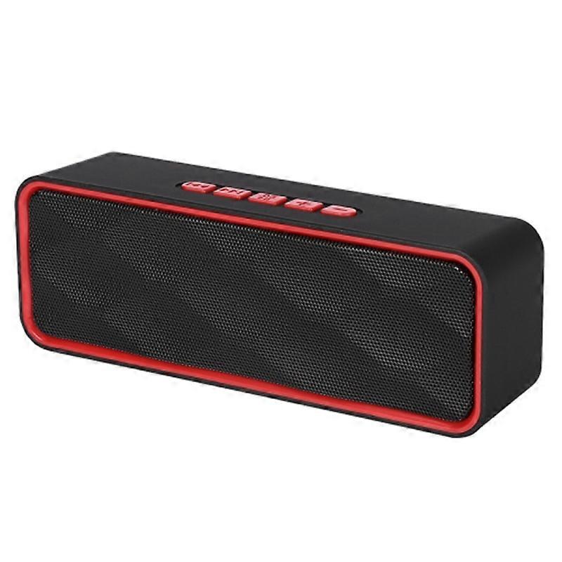 Outdoor Multi-function Bluetooth-compatible Speaker TWS FM Radio Loudspeaker Support TF Card U-Disk 