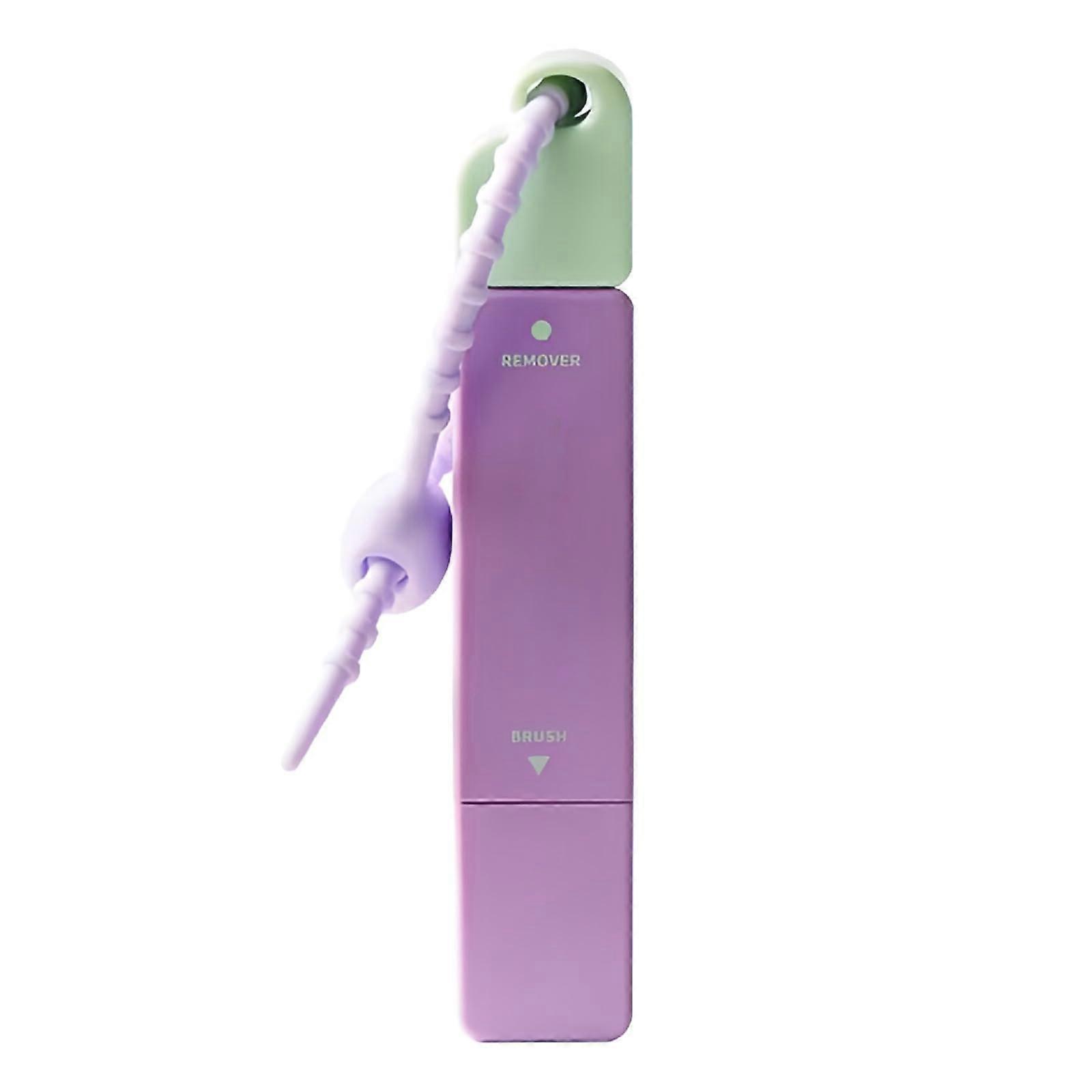 Stain Remover Pen with Precision Brush for Clothes Carpets and Fabrics 3Second Purple