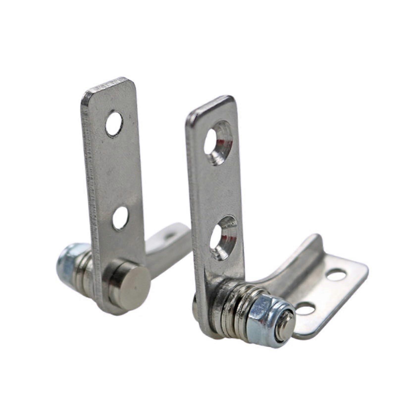 Heavy Duty Gate Hinges with Adjustable Torque Pivot,  Stop and WeatherResistant Finish