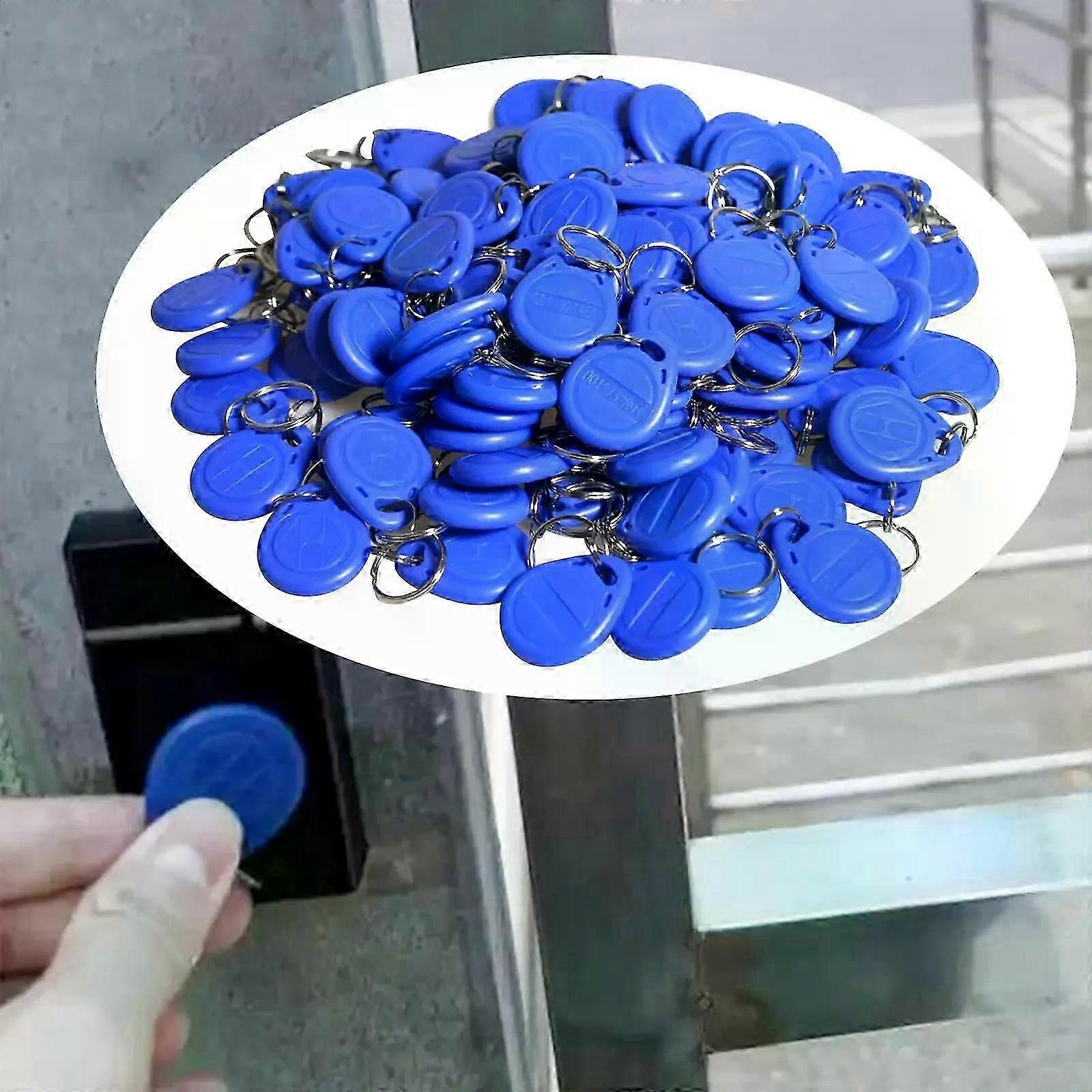 100Pcs ID Card Token Tags Convenient Protection Access Control Keys Keyfobs