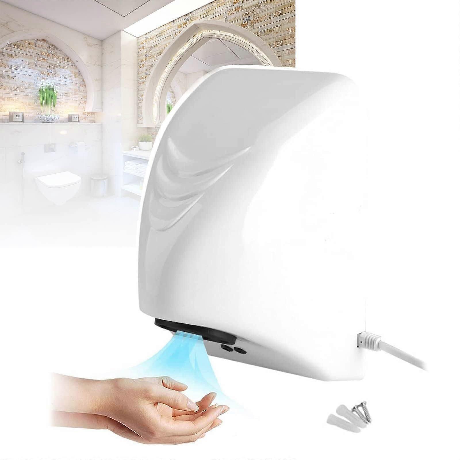 Automatic Hand Dryer with Touchless Sensor, Fast Drying Wall Mounted Design for Home and Commercial Use