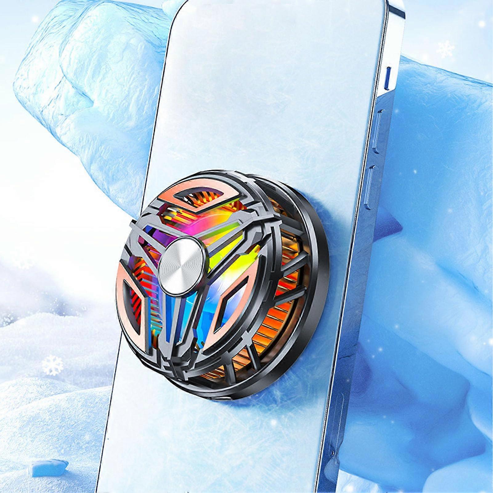 Phone Cooler with Fast Cooling Technology, Low Noise Magnetic Attach for Gaming and Live Streaming