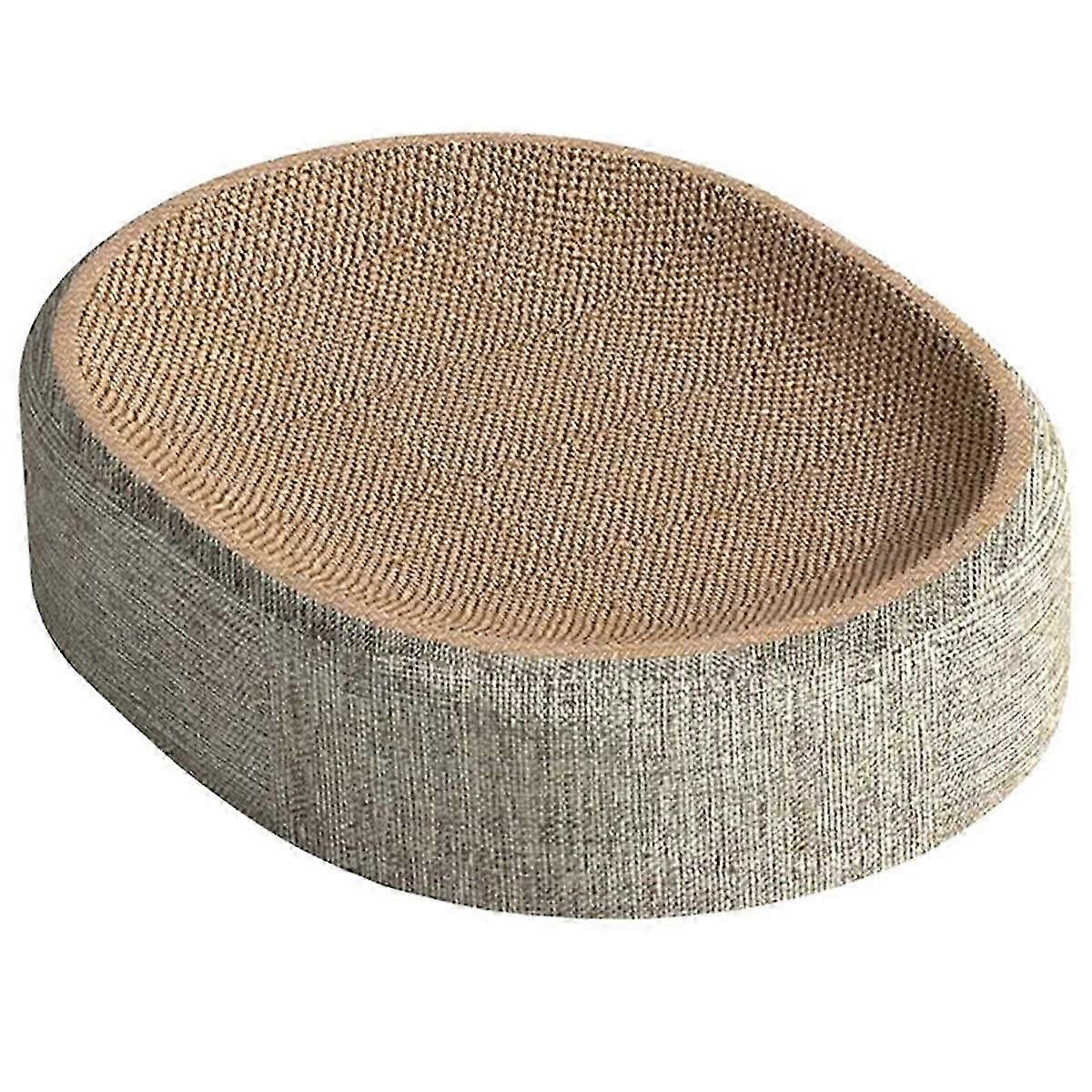 Oval Cat Scratch Pad Bed